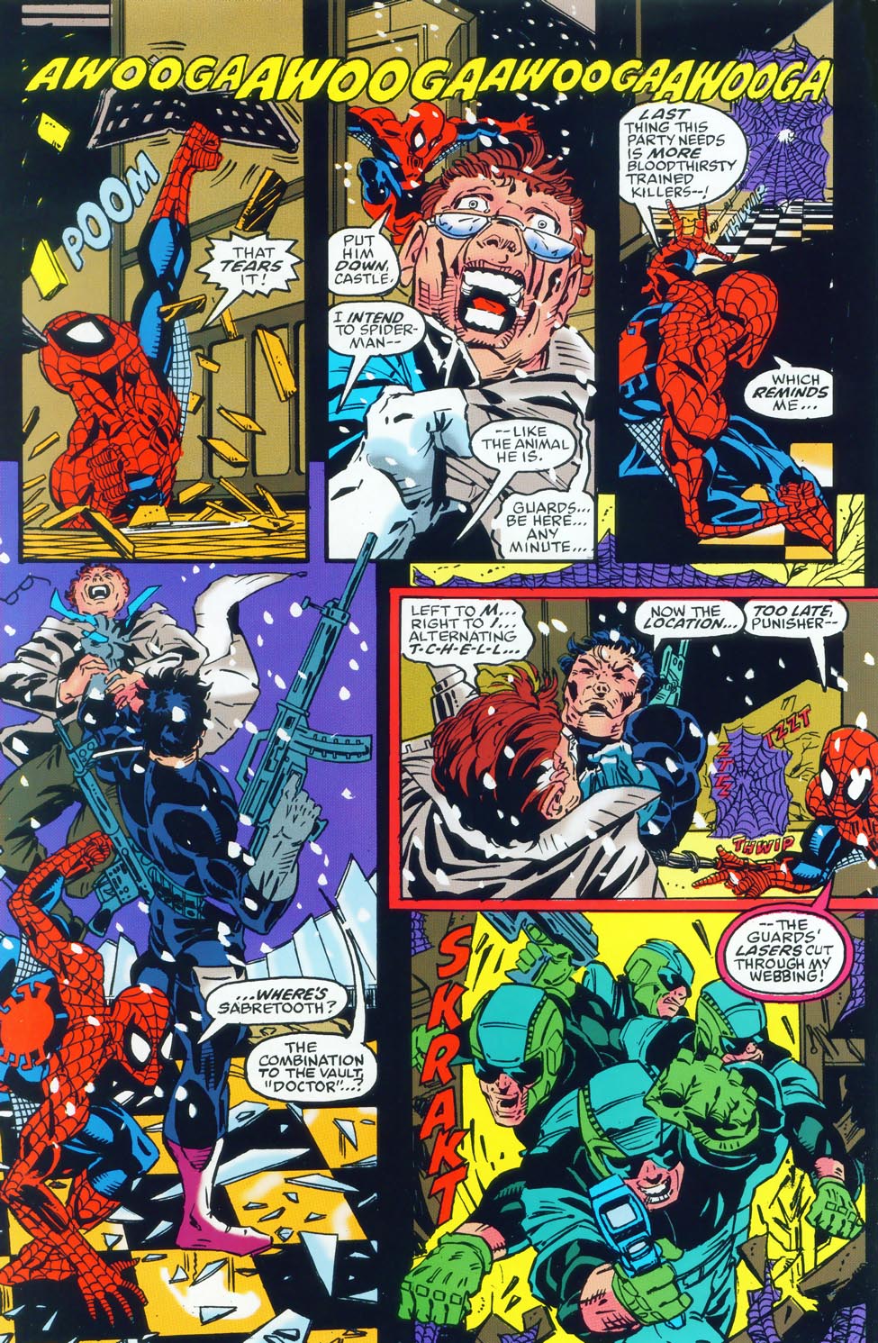 Read online Spider-Man, Punisher, Sabretooth: Designer Genes comic -  Issue # Full - 50