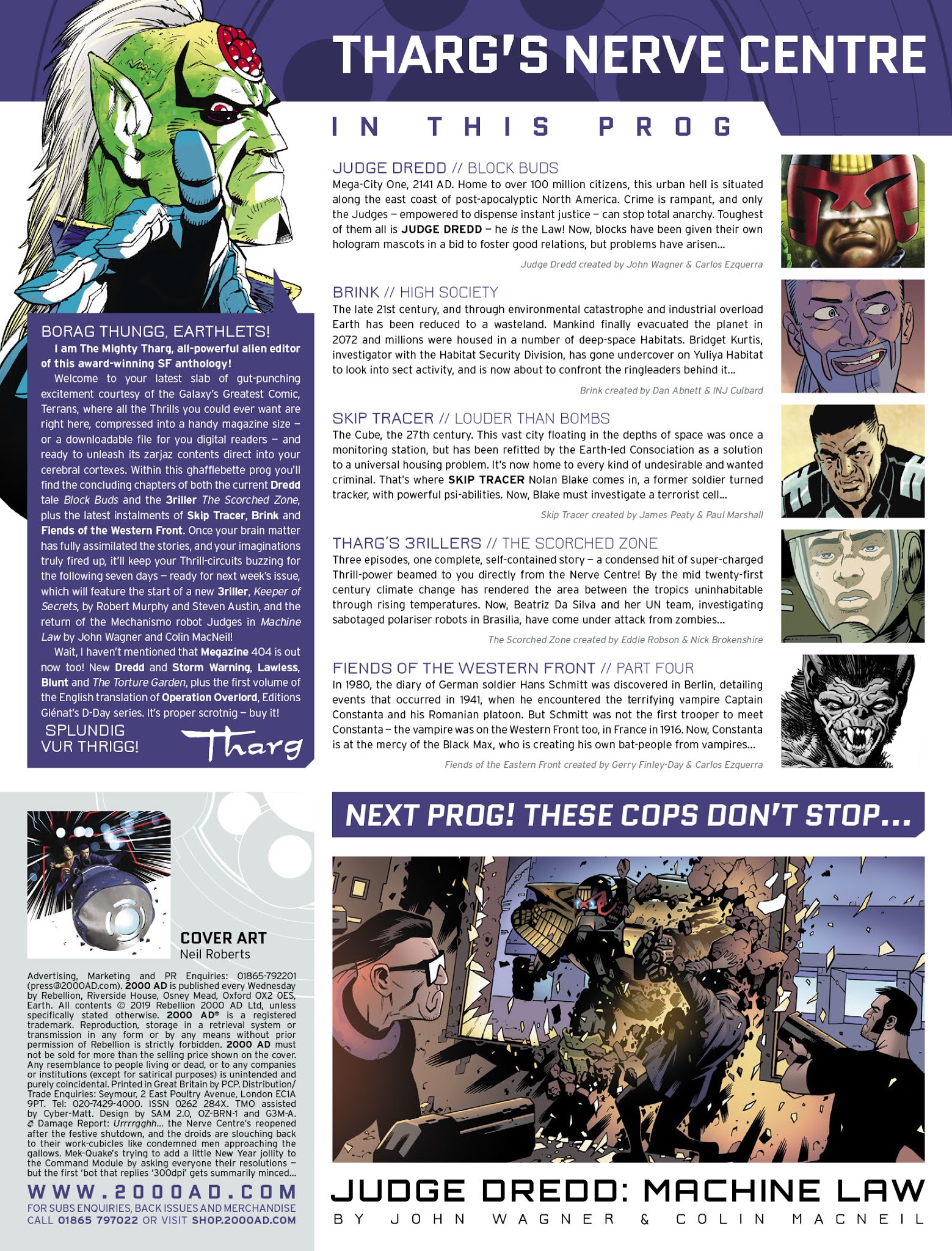 Read online 2000 AD comic -  Issue #2114 - 2