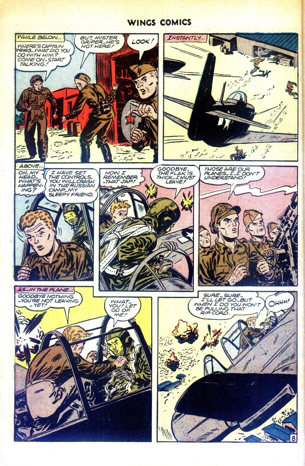 Read online Wings Comics comic -  Issue #68 - 10