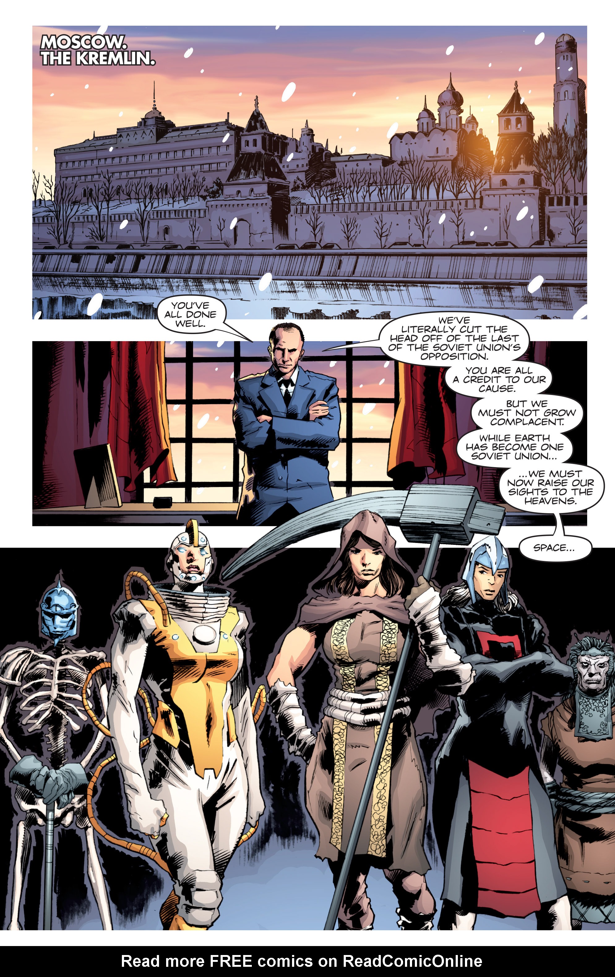 Read online Divinity III: Stalinverse comic -  Issue #4 - 10