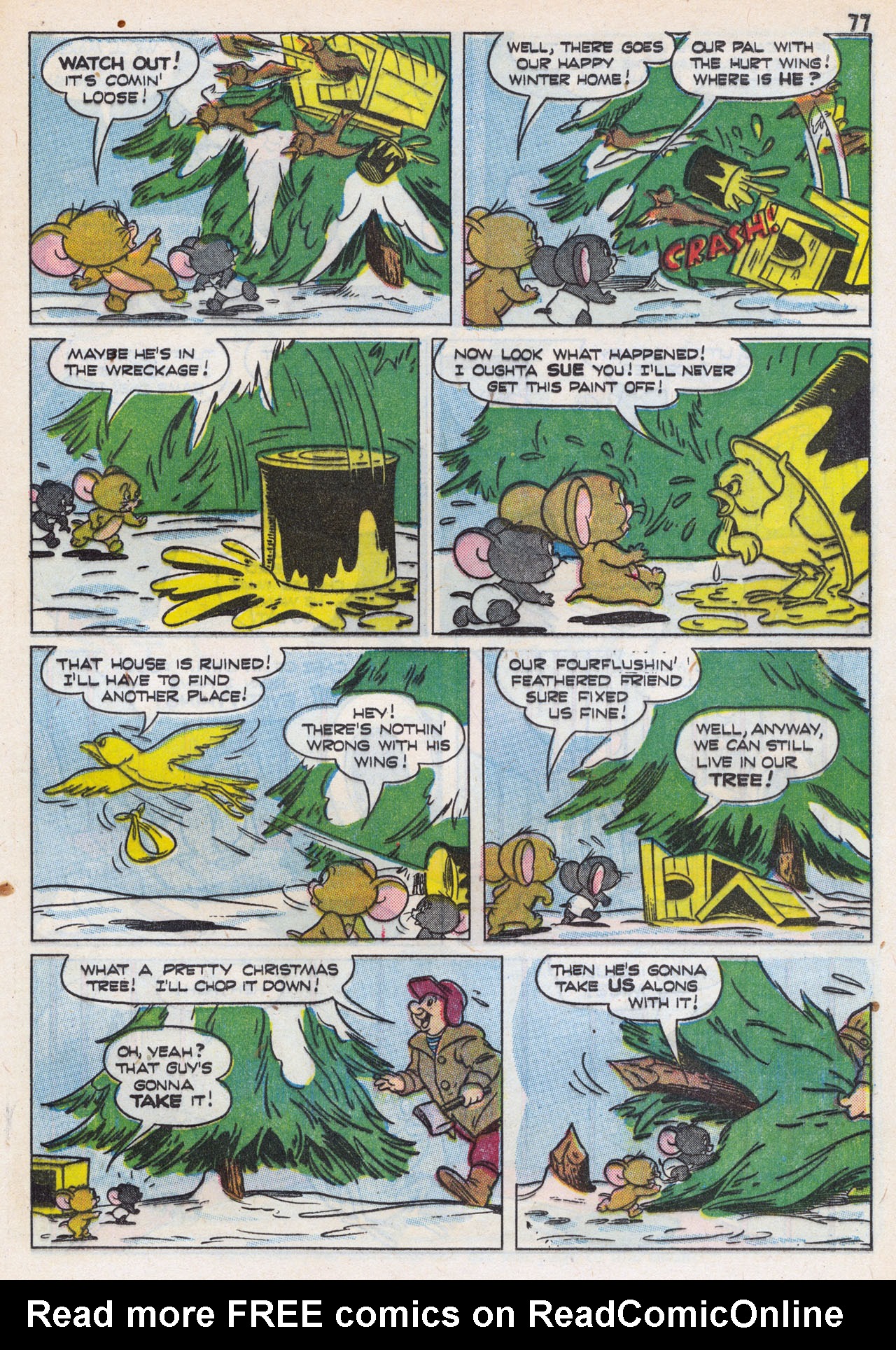 Read online M.G.M.'s Tom and Jerry's Winter Fun comic -  Issue #3 - 80