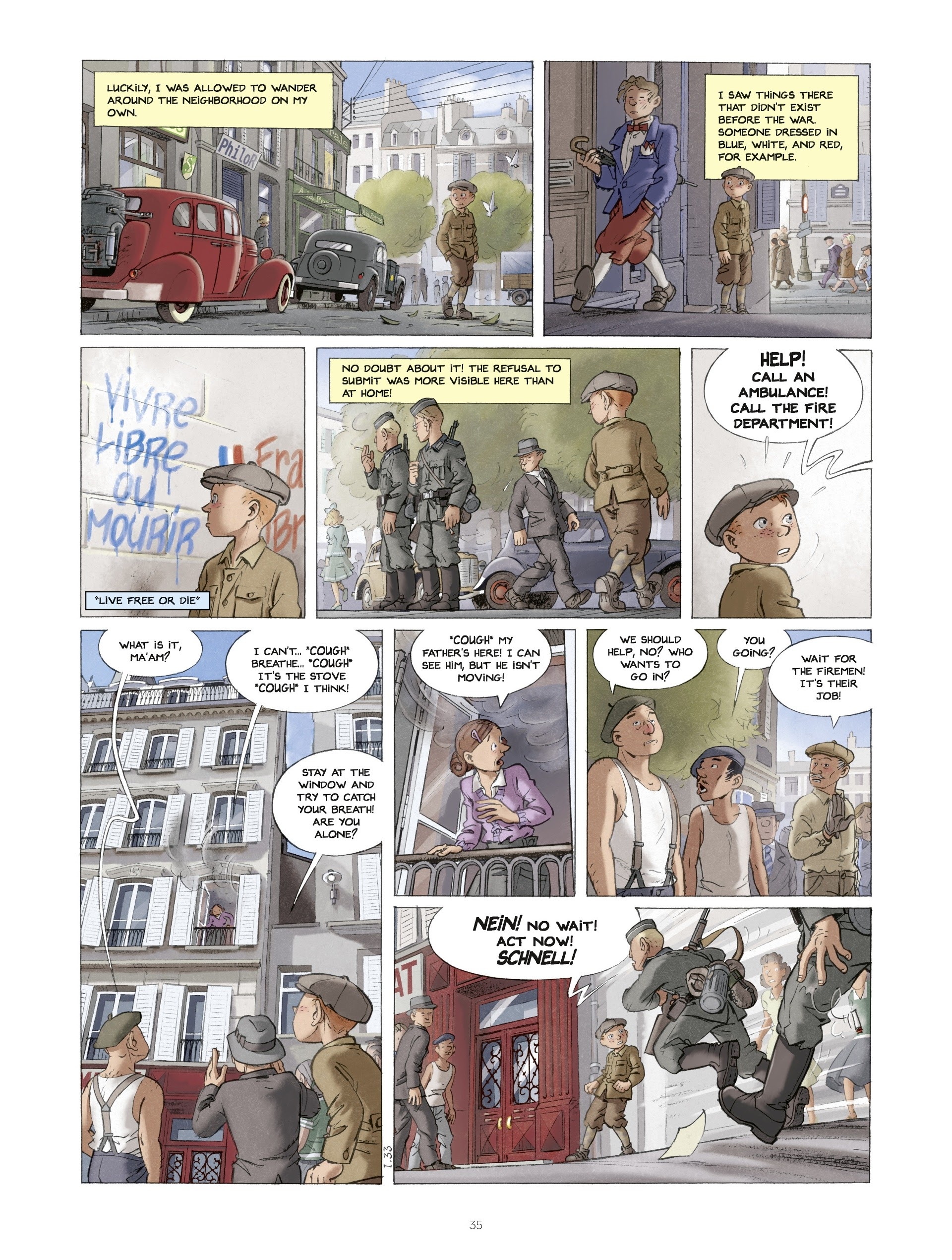 Read online Children of the Resistance comic -  Issue #1 - 35