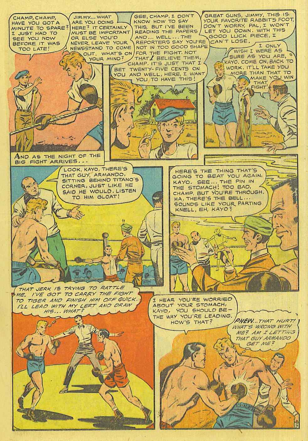 Read online Fight Comics comic -  Issue #69 - 16