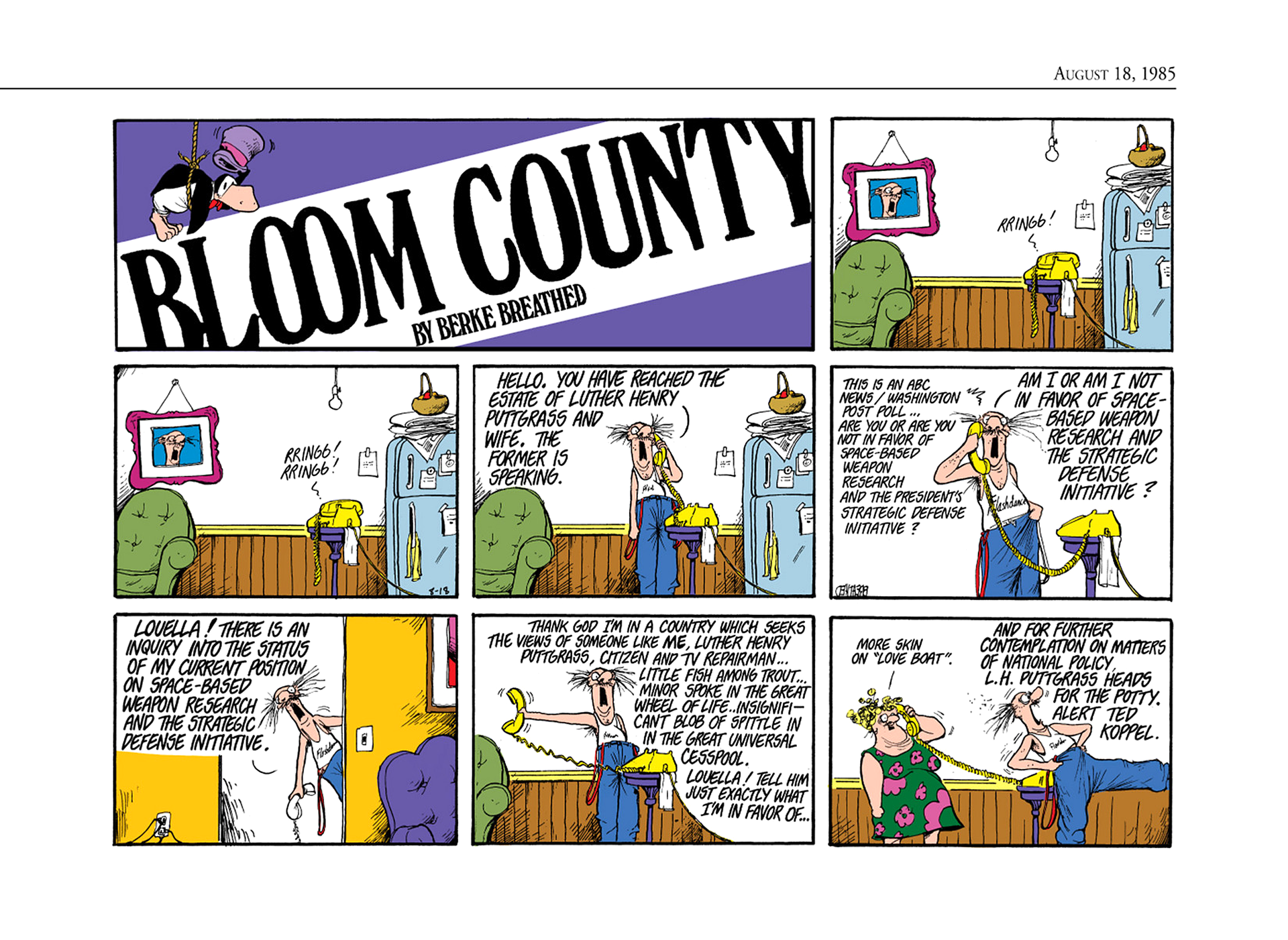 Read online The Bloom County Digital Library comic -  Issue # TPB 5 (Part 3) - 38