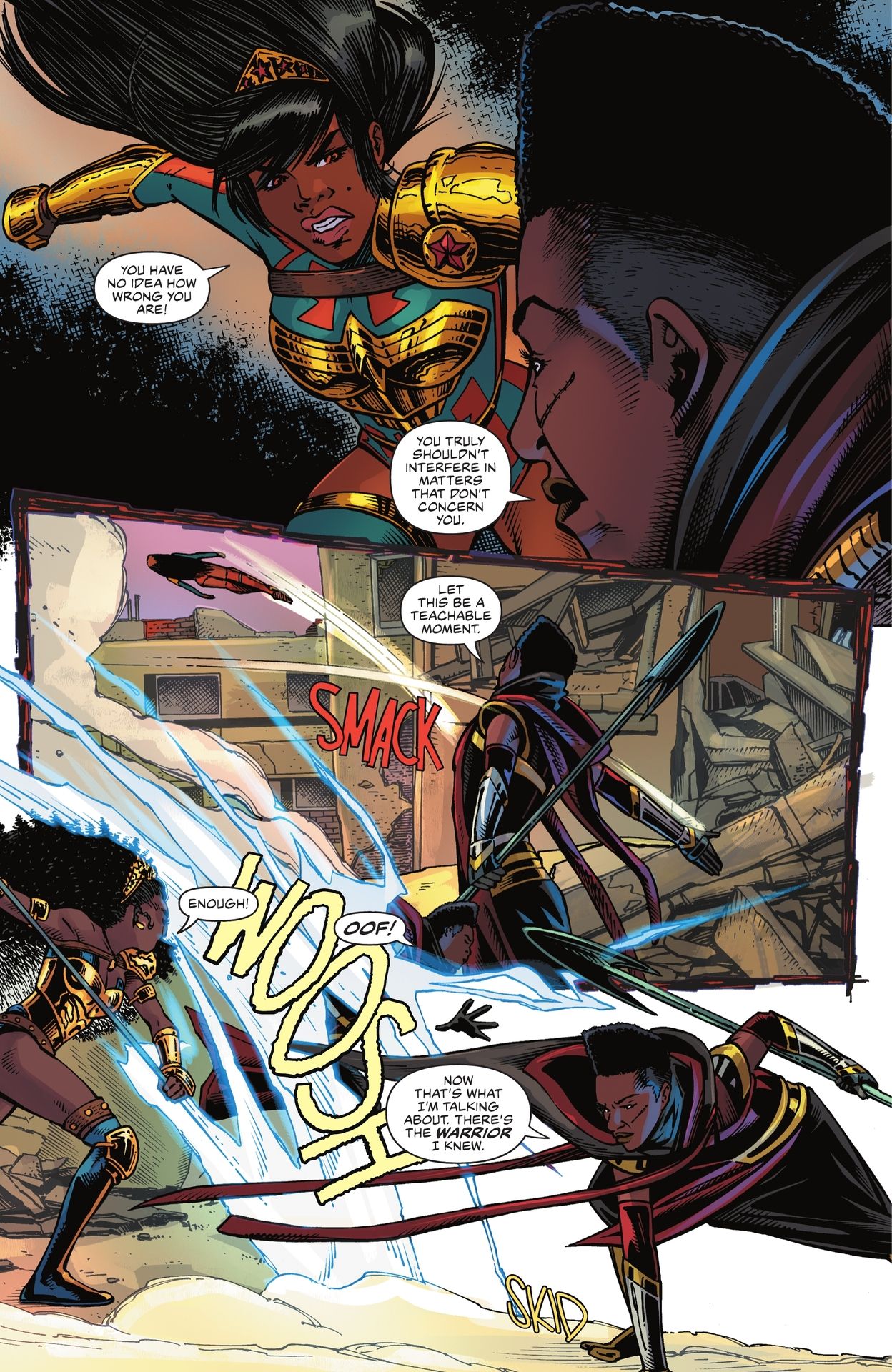 Read online Nubia: Queen of the Amazons comic -  Issue #3 - 12