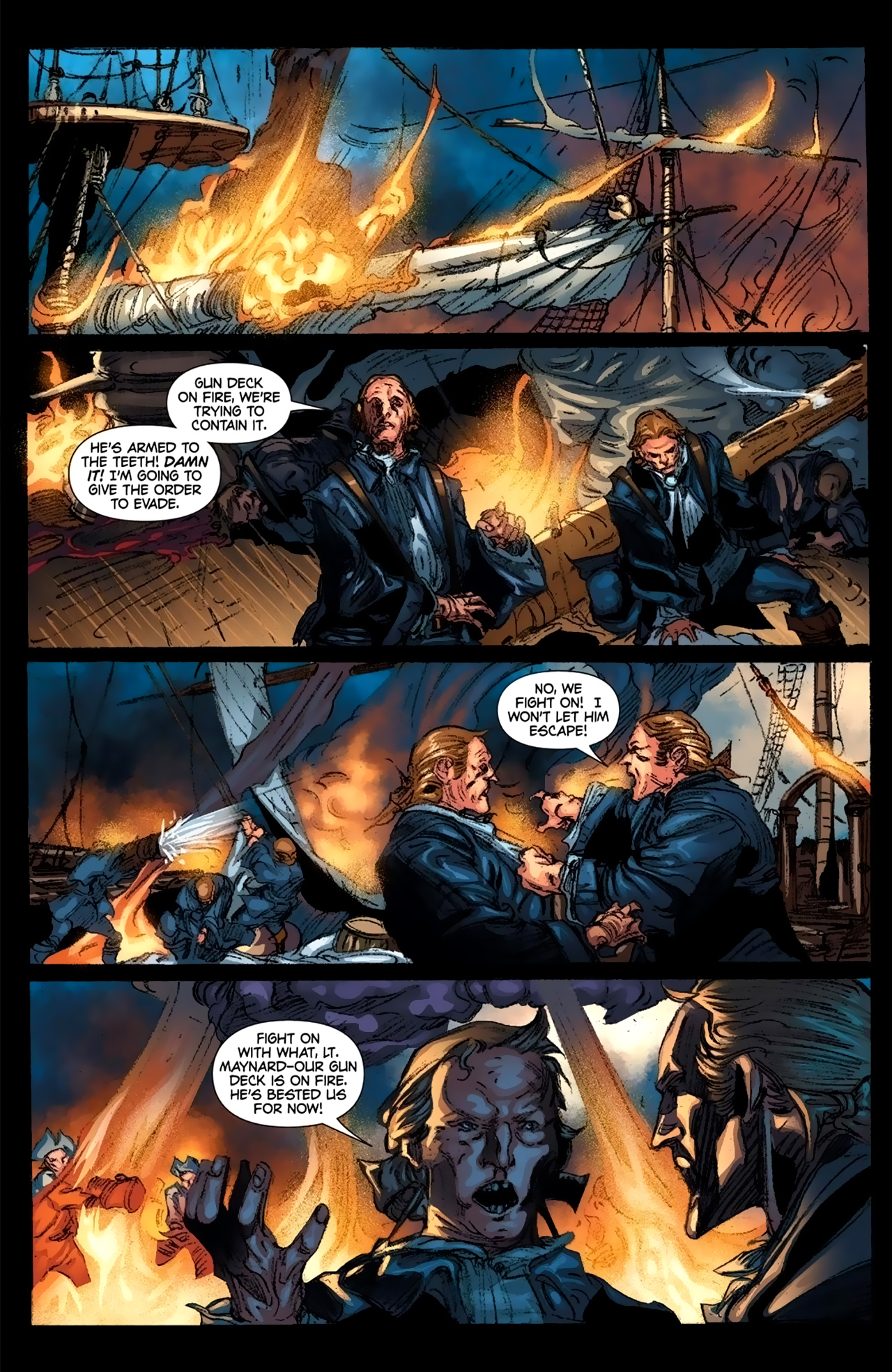 Read online Blackbeard: Legend of the Pyrate King comic -  Issue #6 - 19