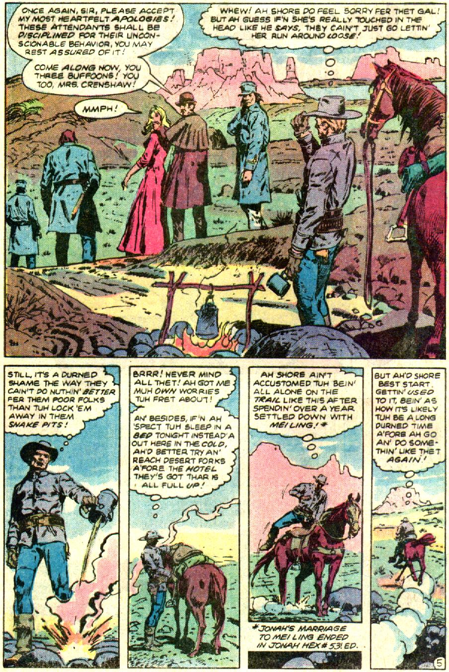 Read online Jonah Hex (1977) comic -  Issue #56 - 6