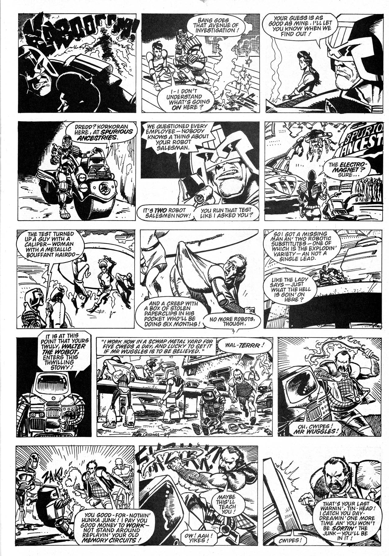 Read online Judge Dredd Megazine (vol. 3) comic -  Issue #61 - 21