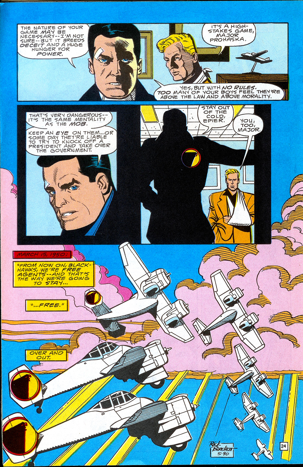 Read online Blackhawk (1989) comic -  Issue #16 - 30