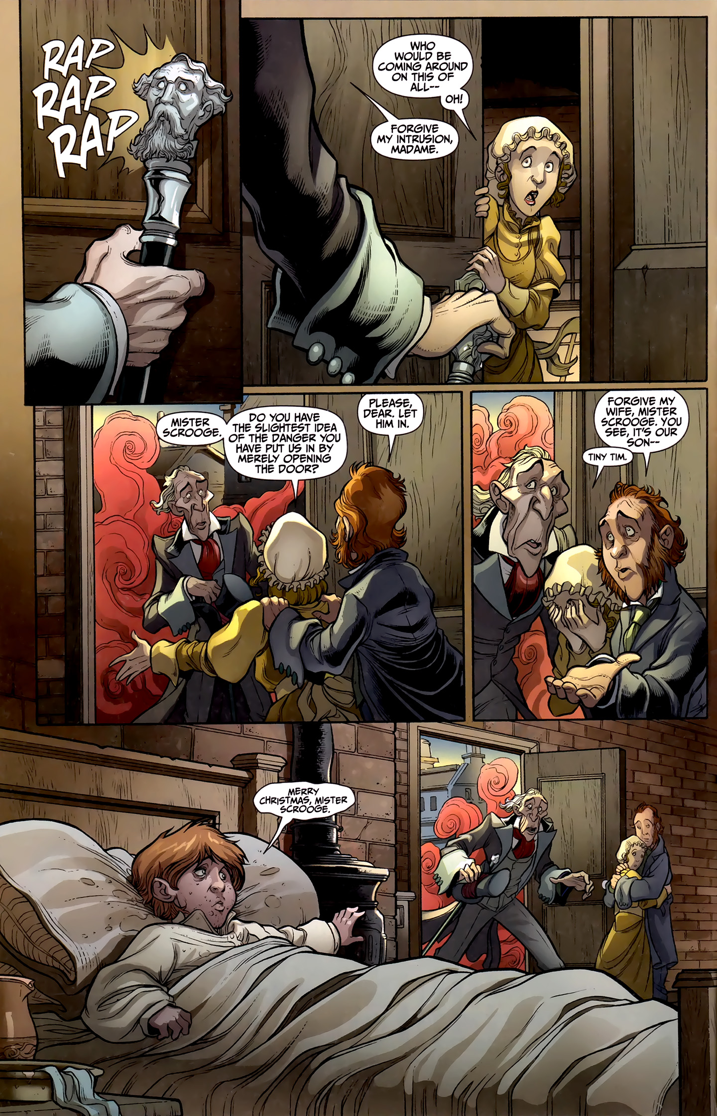Read online Zombies Christmas Carol comic -  Issue #5 - 8