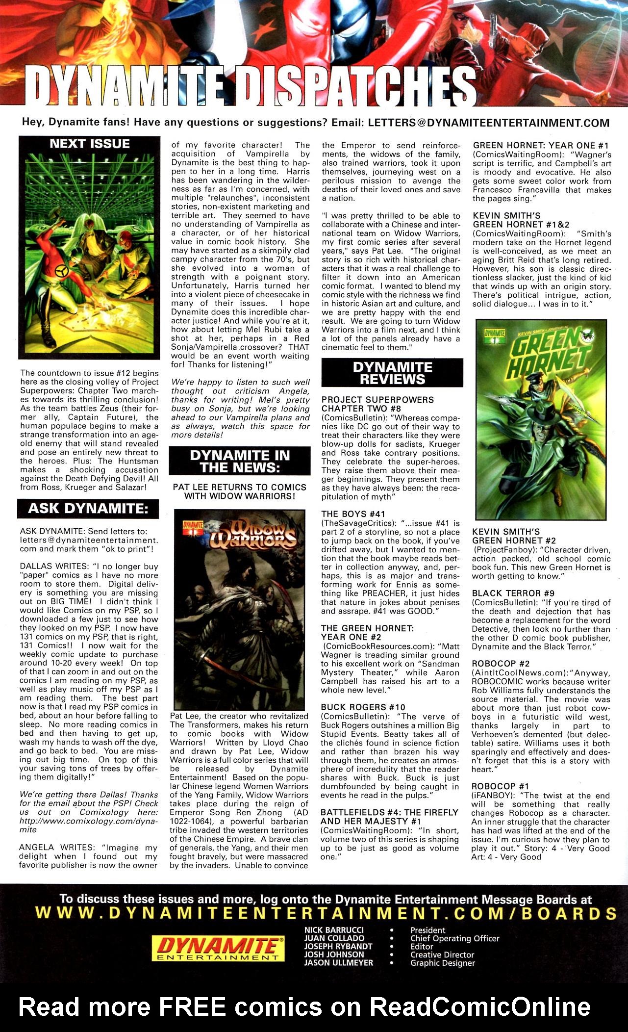 Read online Project Superpowers: Chapter Two comic -  Issue #9 - 27