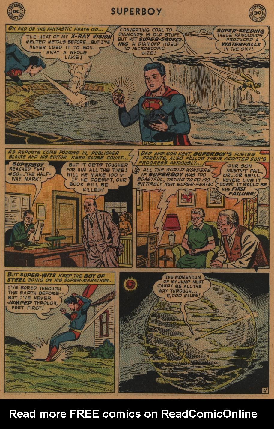 Read online Superboy (1949) comic -  Issue #58 - 5