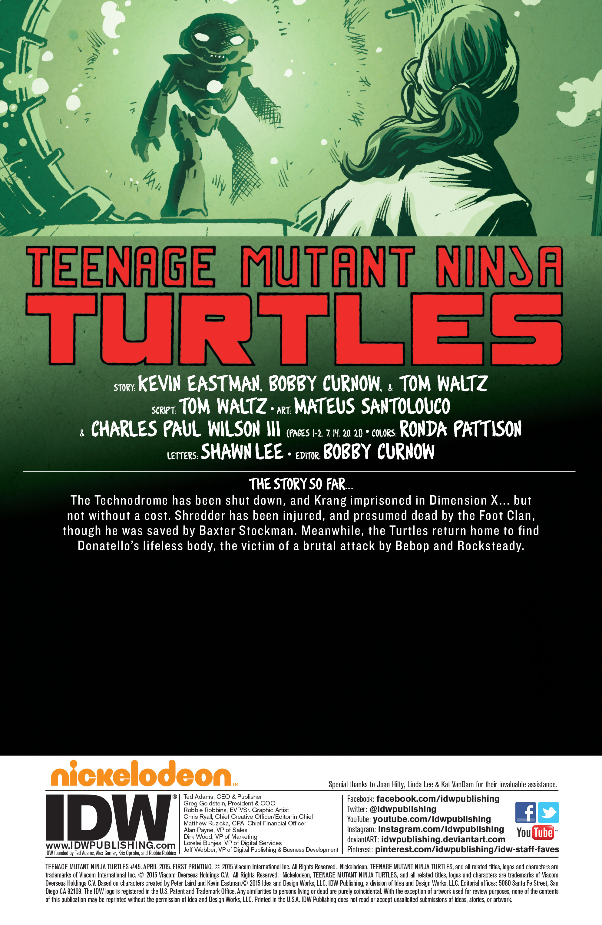 Read online Teenage Mutant Ninja Turtles (2011) comic -  Issue #45 - 3