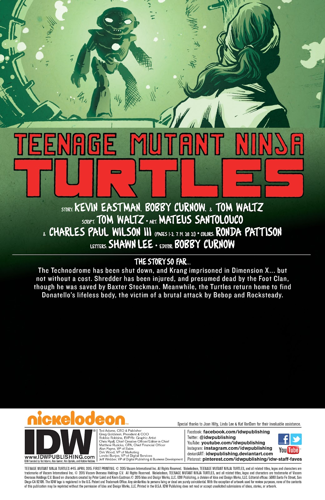 Teenage Mutant Ninja Turtles (2011) issue 45 - Page 3