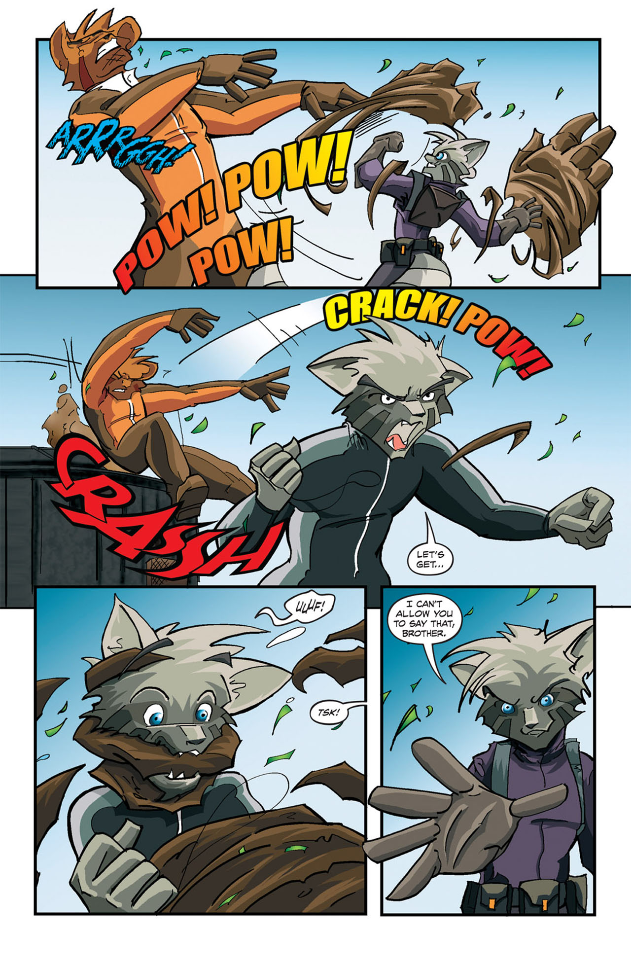 Read online NGuard comic -  Issue #3 - 6
