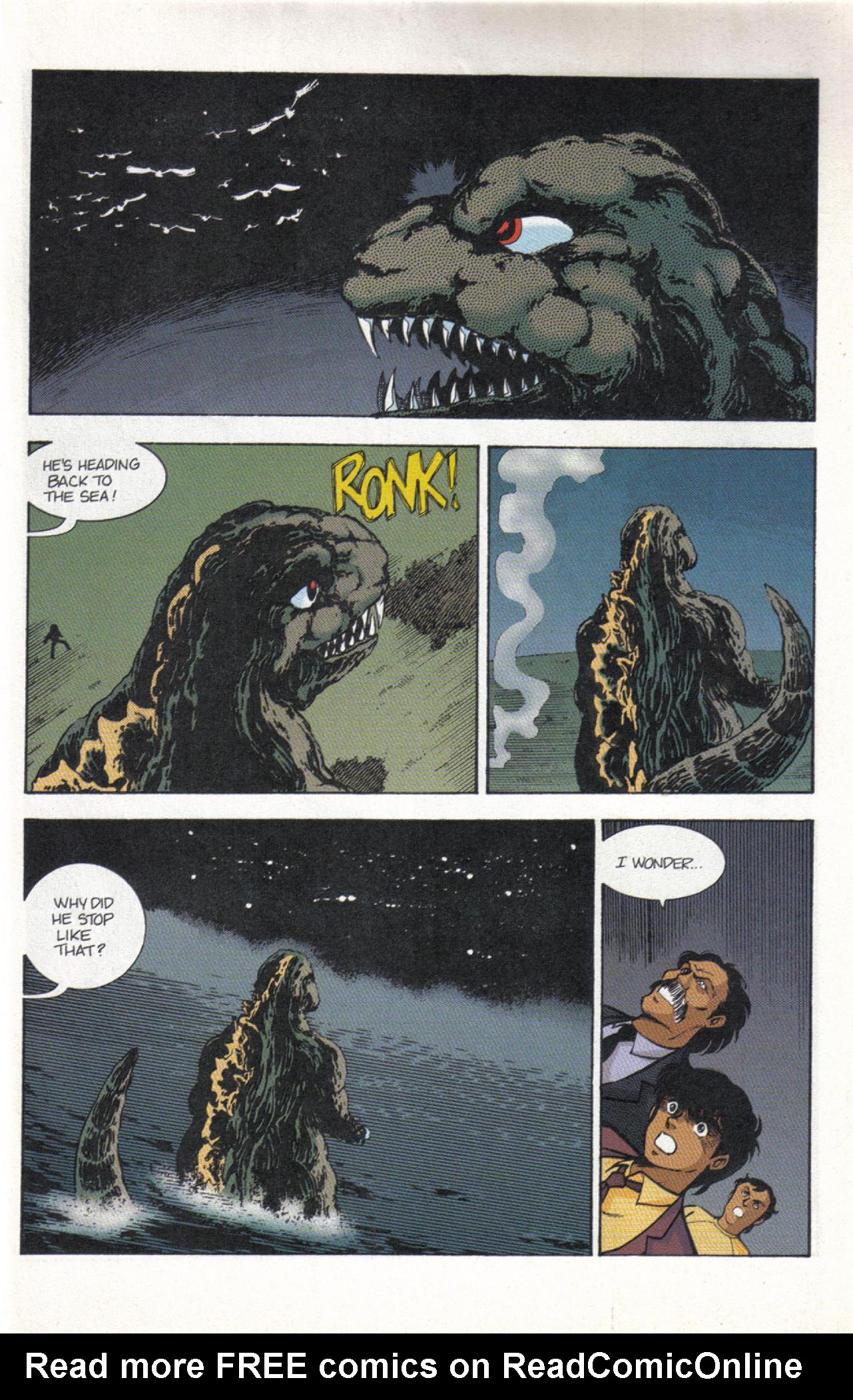 Read online Dark Horse Classics: Terror of Godzilla comic -  Issue #2 - 29