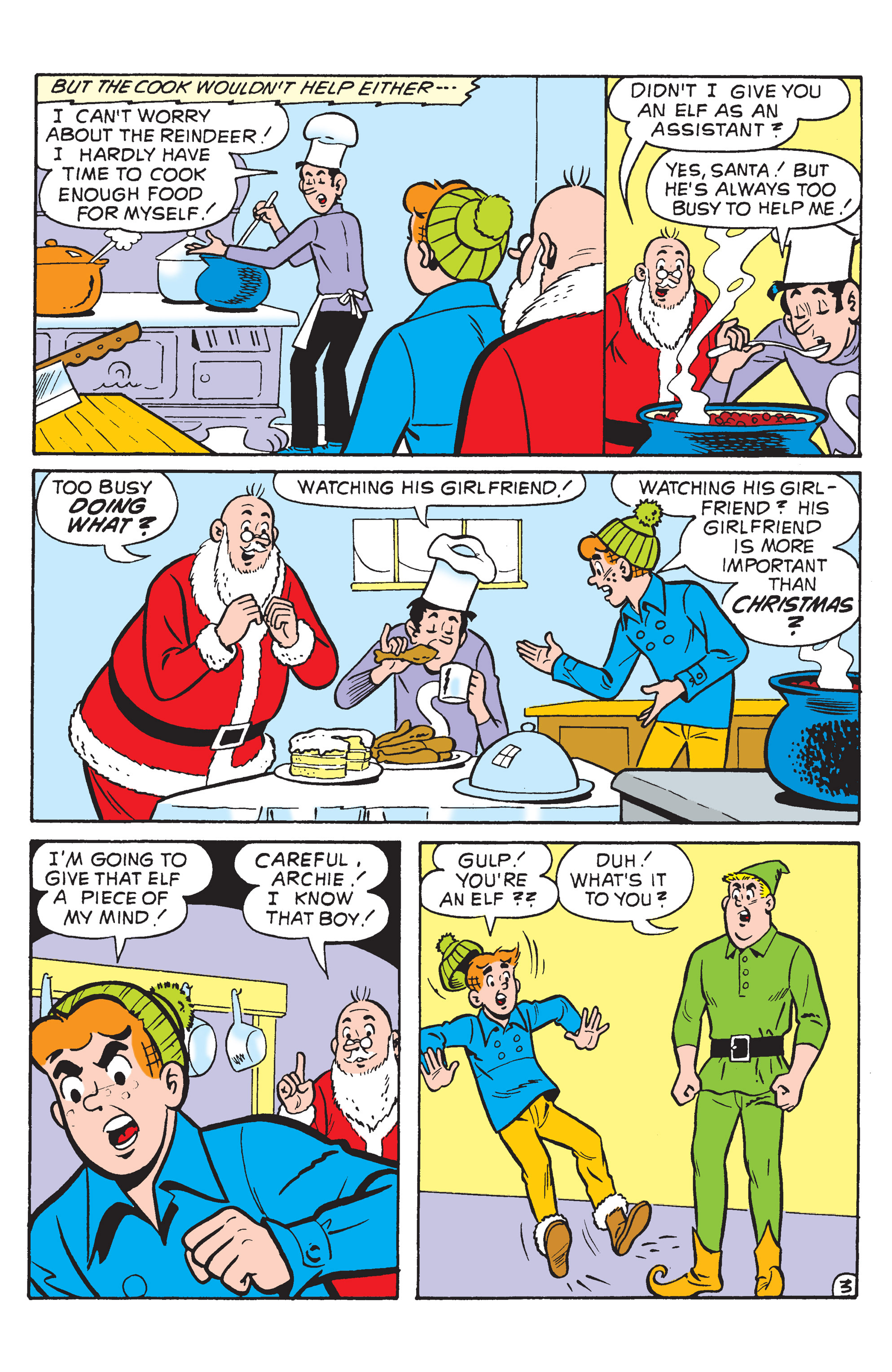 Read online Archie Meets Santa comic -  Issue # TPB - 5