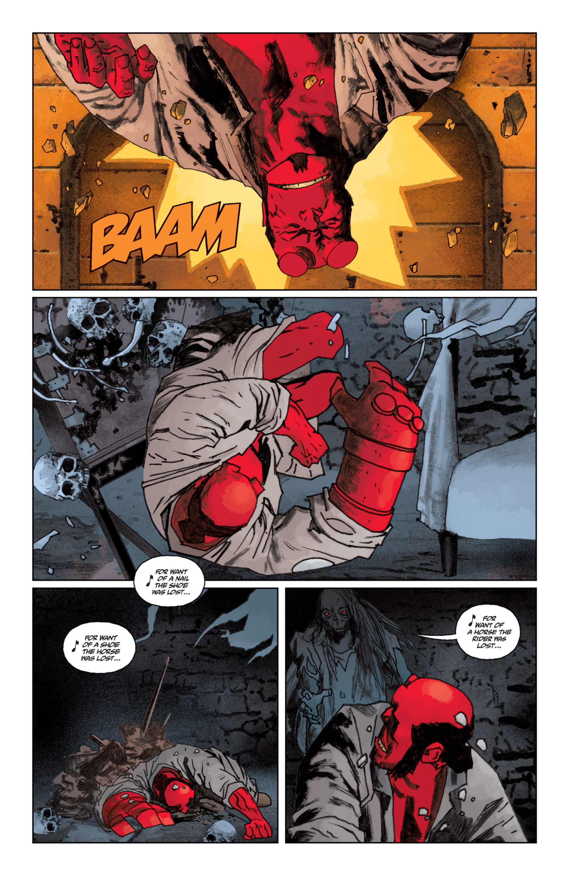 Read online Hellboy comic -  Issue #11 - 96