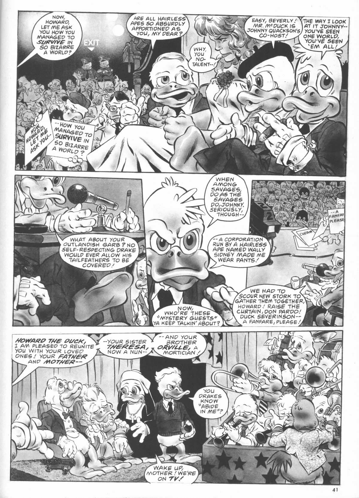 Read online Howard the Duck (1979) comic -  Issue #6 - 41