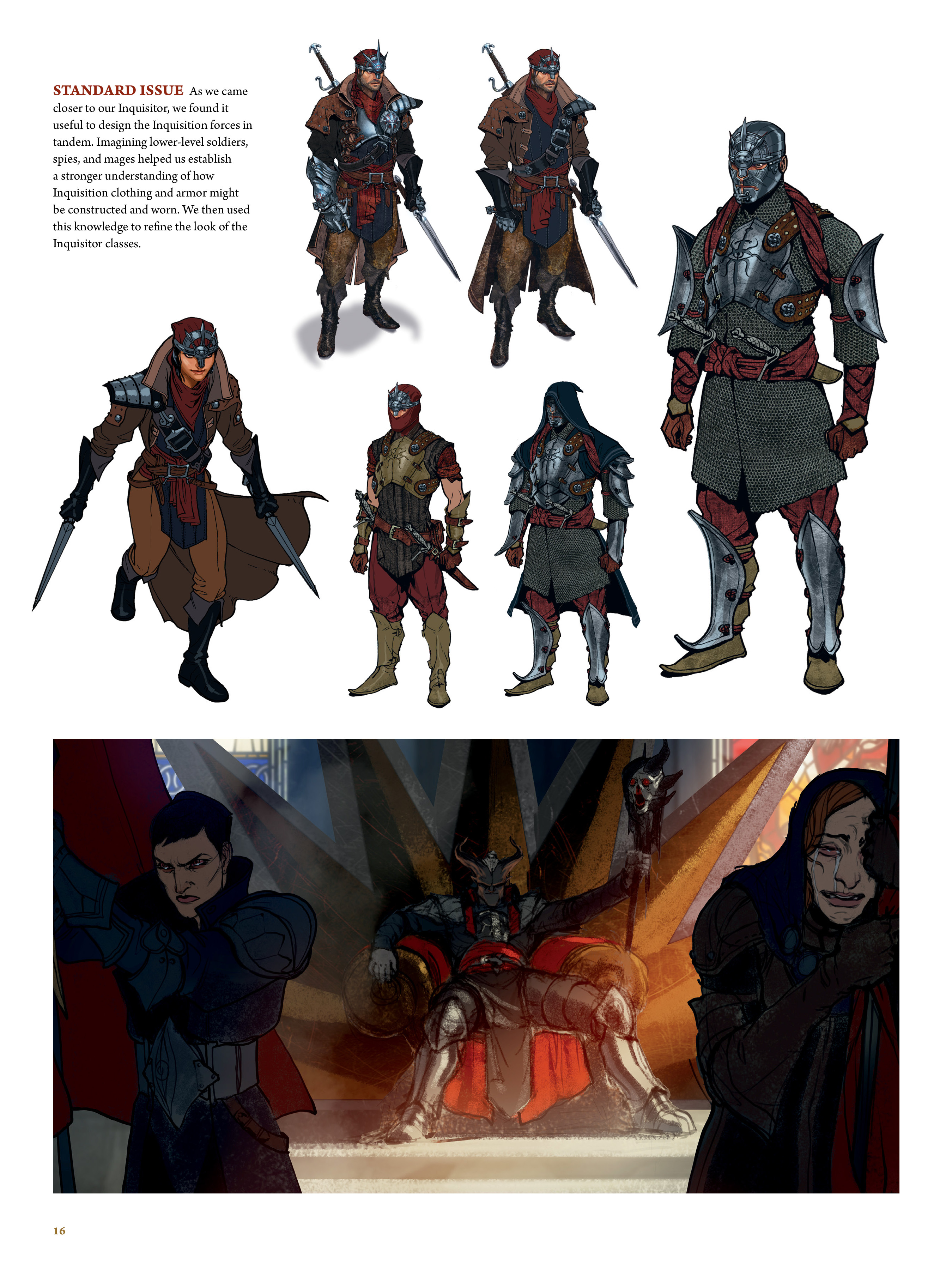 Read online The Art of Dragon Age: Inquisition comic -  Issue # TPB (Part 1) - 17