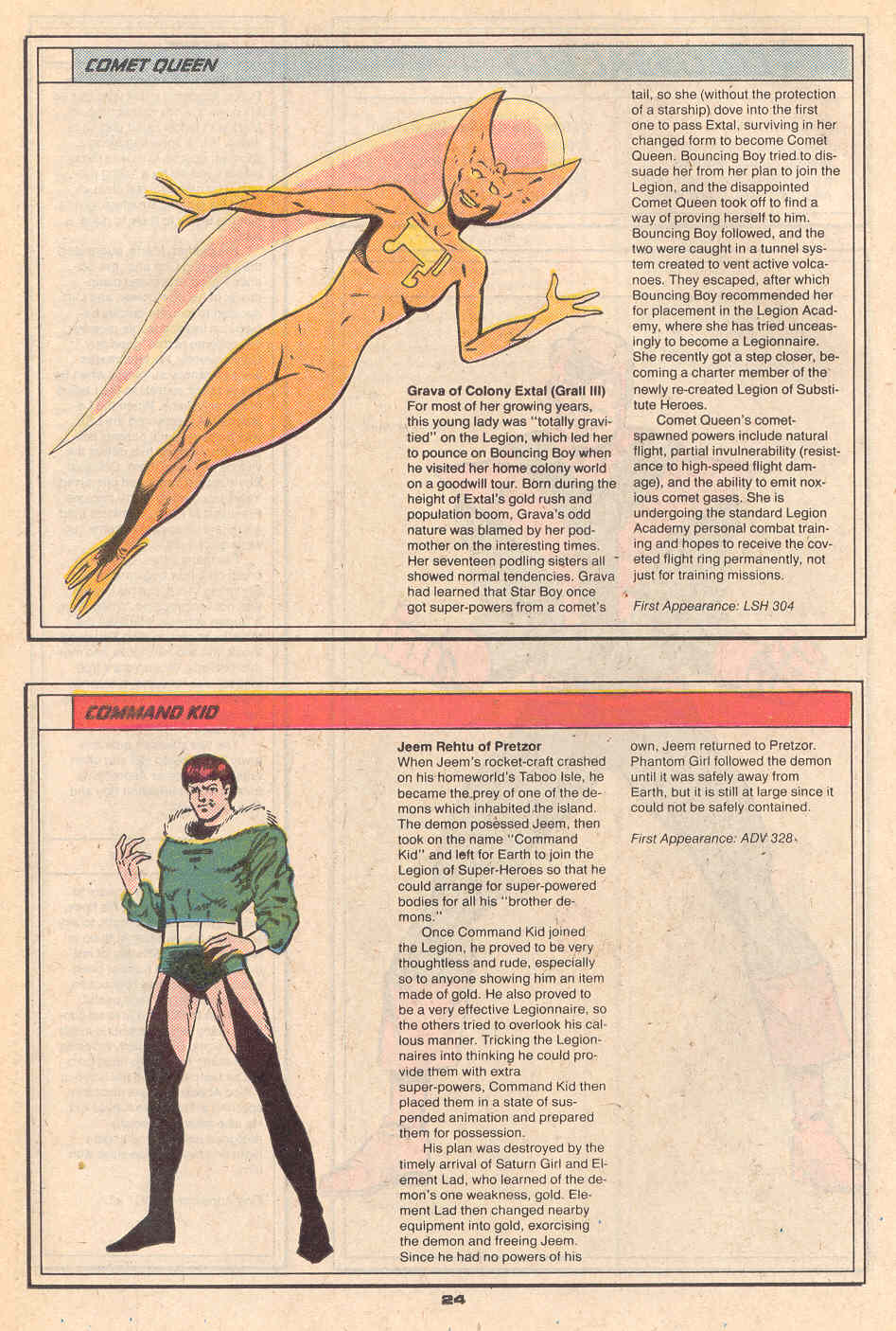 Read online Who's Who in the Legion of Super-Heroes comic -  Issue #1 - 26