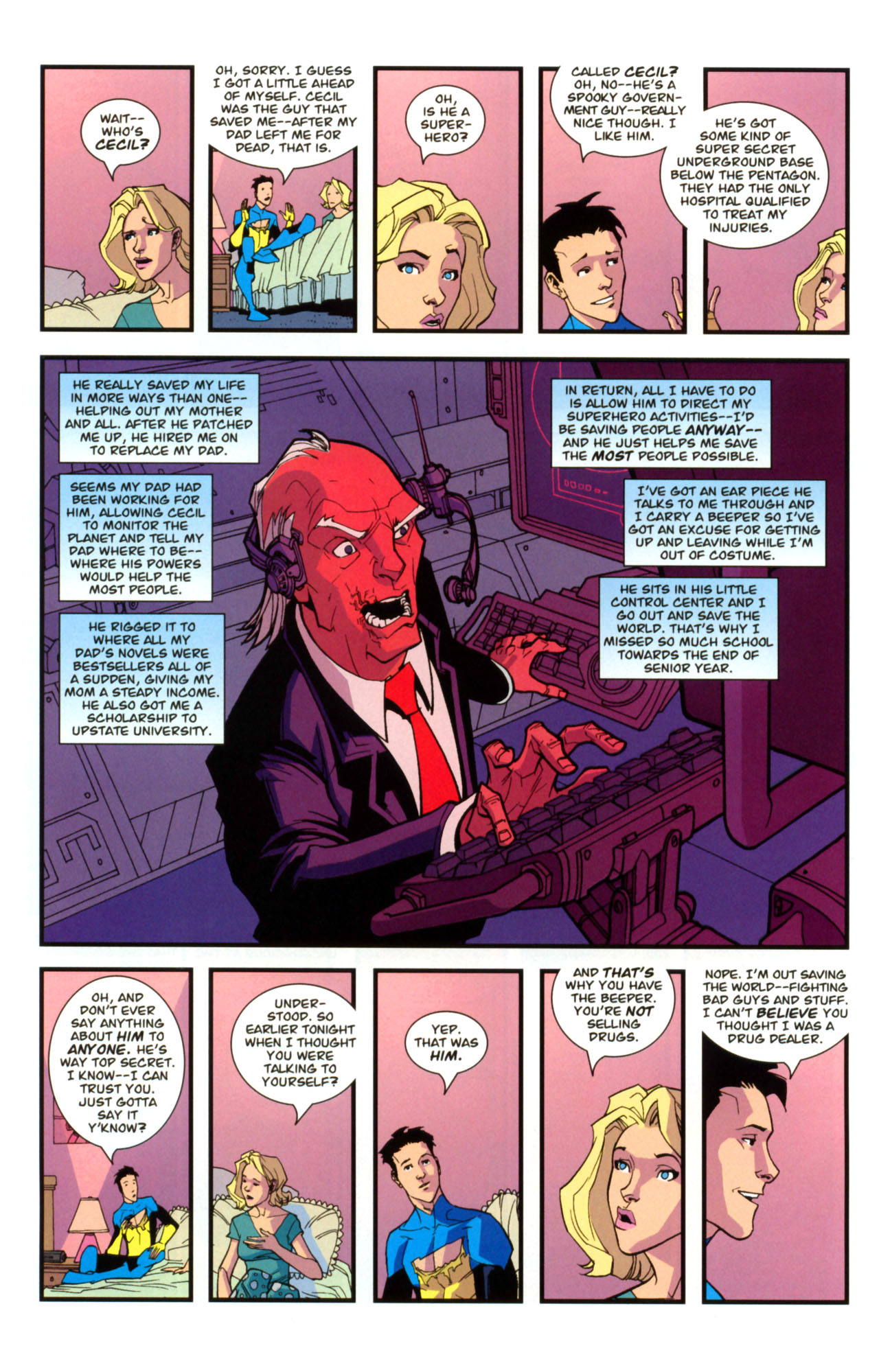 Read online Invincible comic -  Issue #0 - 12