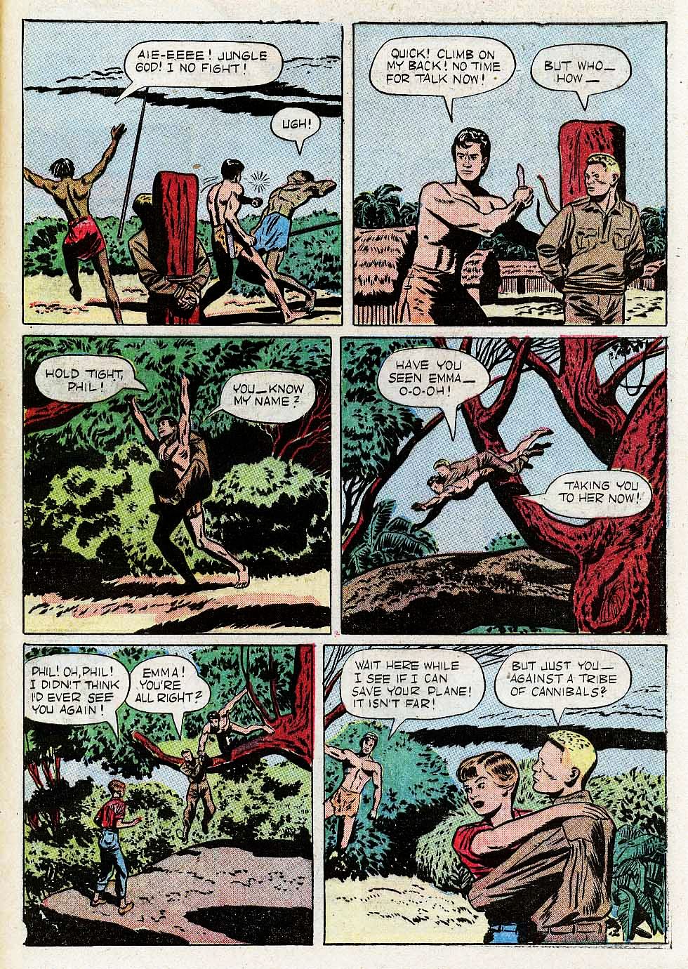 Read online Tarzan (1948) comic -  Issue #14 - 47