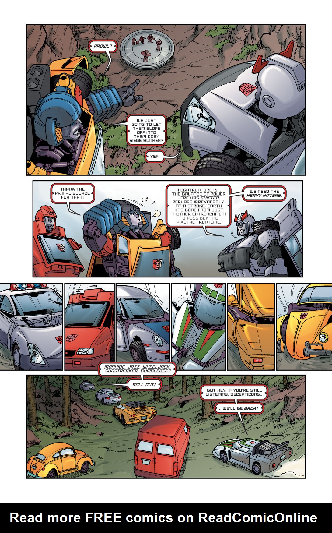 Read online The Transformers: Infiltration comic -  Issue #6 - 23