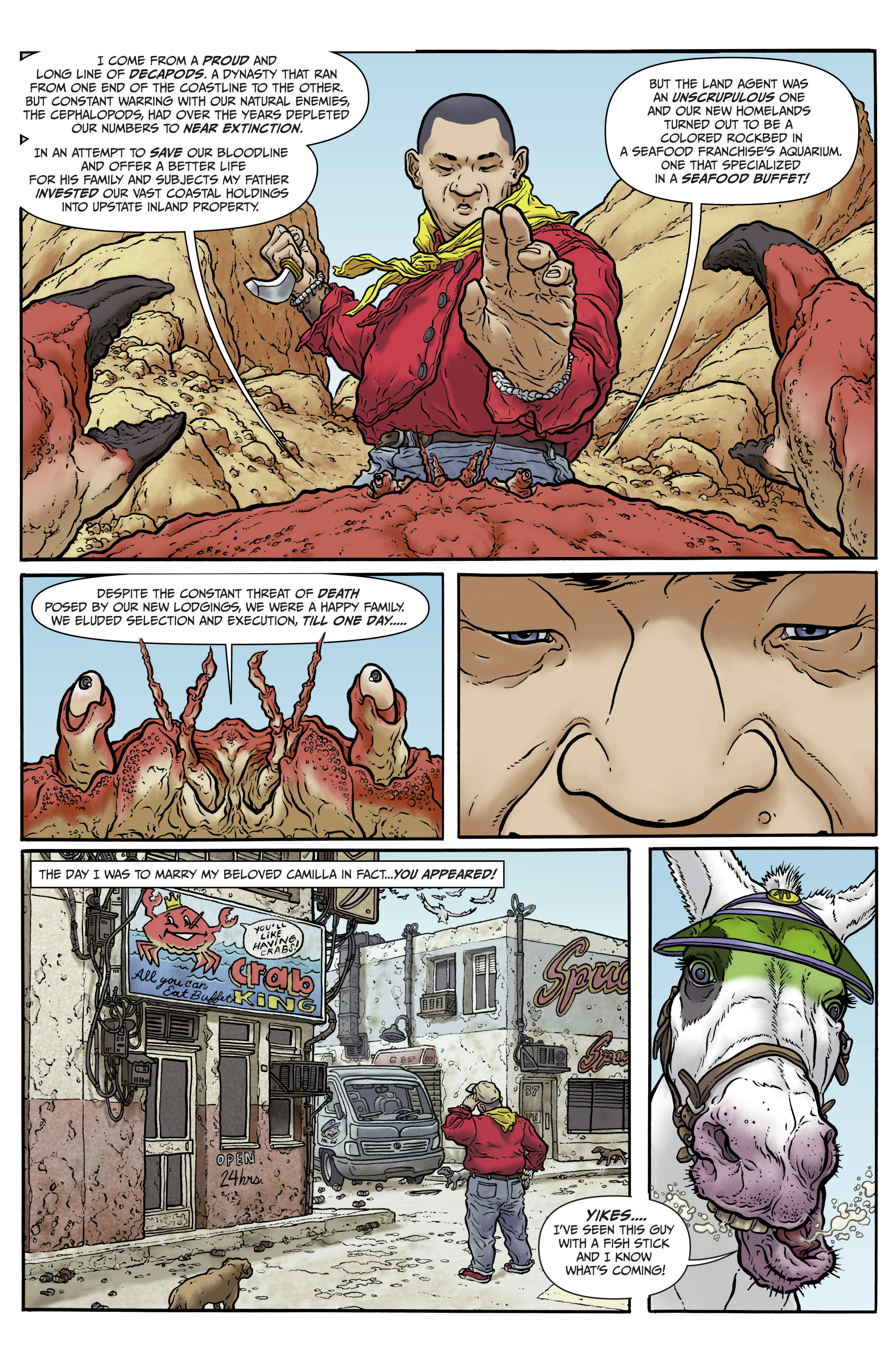 Read online Shaolin Cowboy comic -  Issue #2 - 6