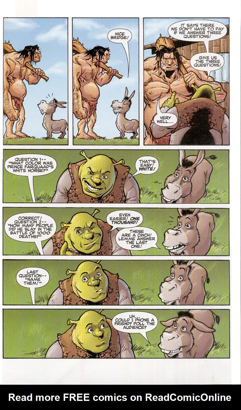 Read online Shrek (2003) comic -  Issue #3 - 10