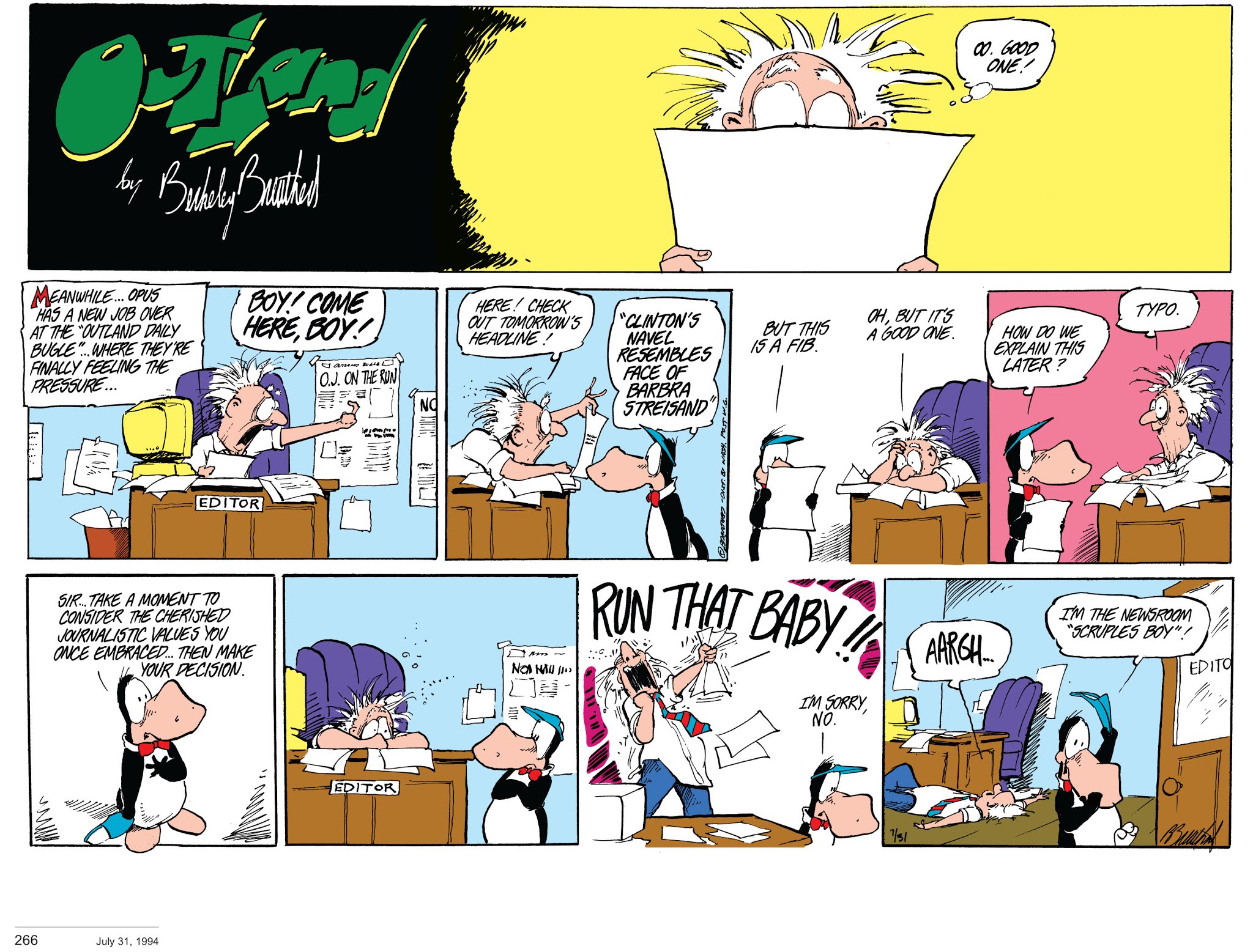 Read online Berkeley Breathed’s Outland comic -  Issue # TPB (Part 3) - 67