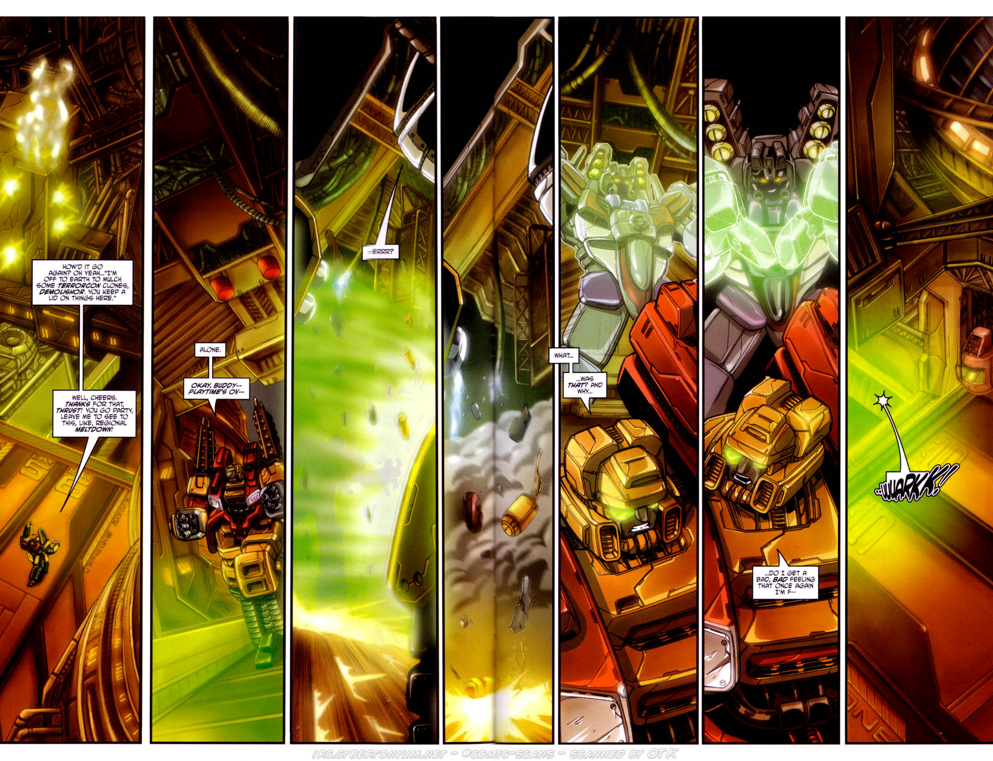 Read online Transformers Energon comic -  Issue #28 - 4