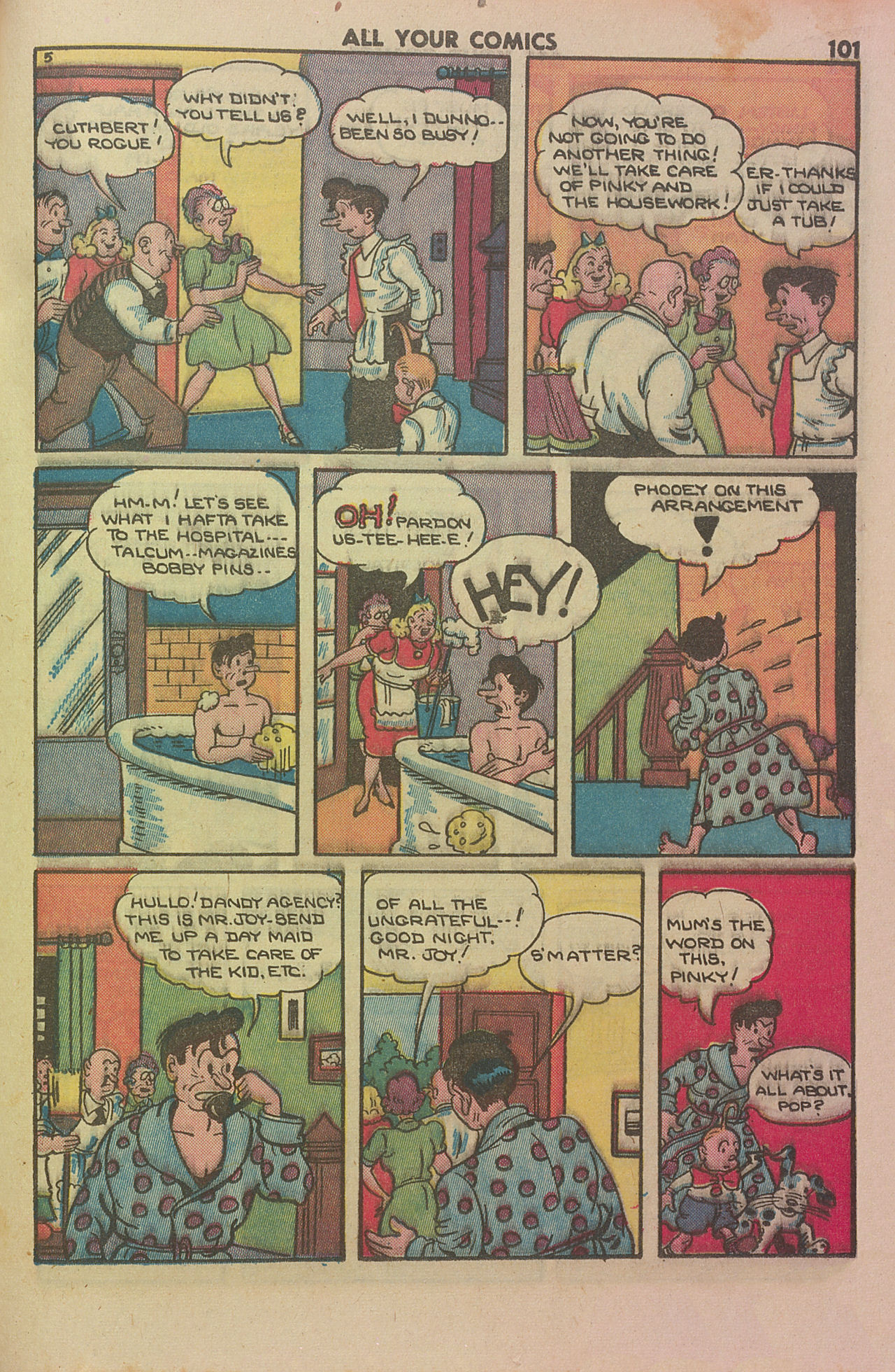 Read online Fox Comics Annual comic -  Issue # TPB 3 - 103