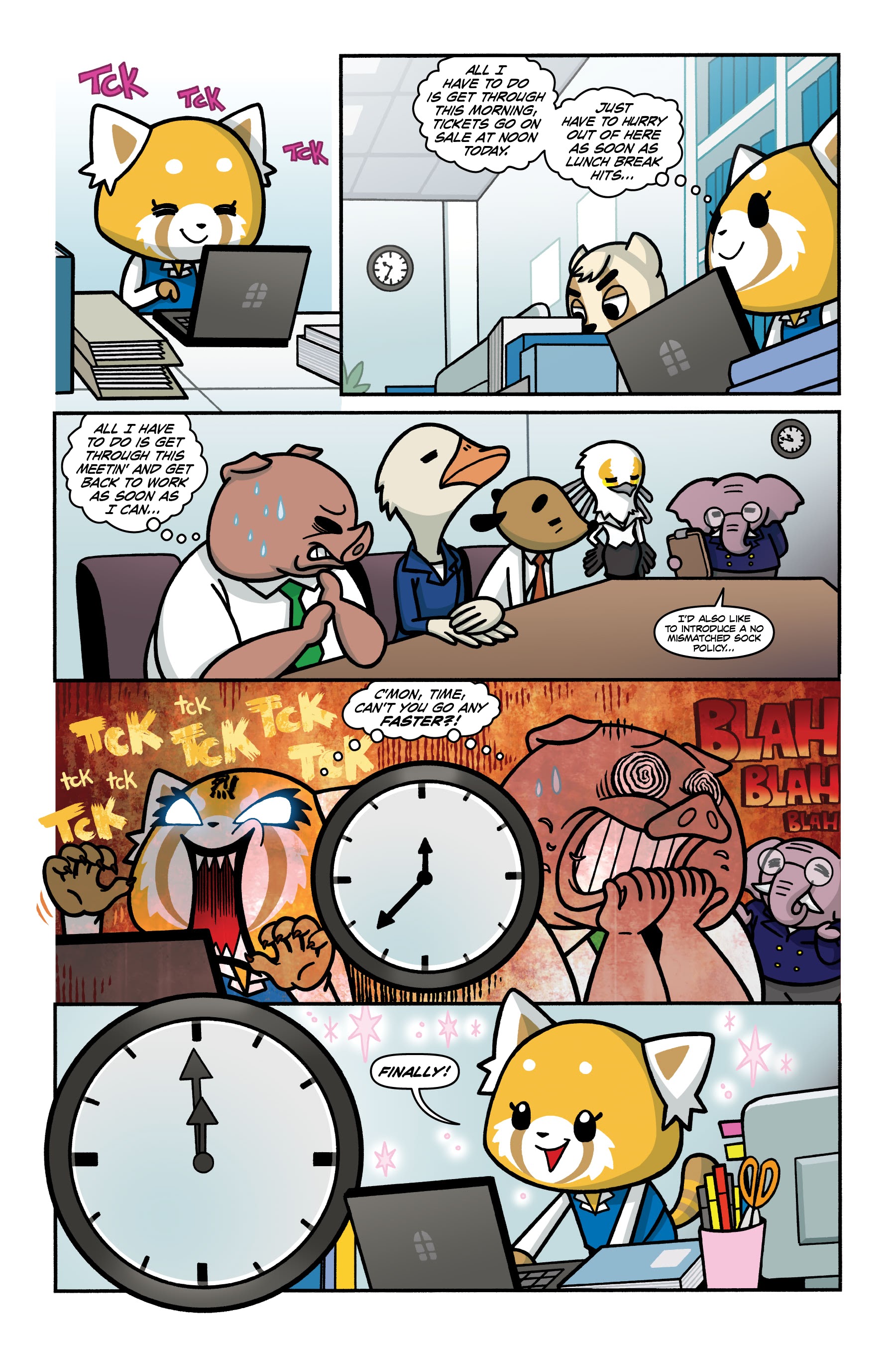 Read online Aggretsuko: Little Rei of Sunshine comic -  Issue # TPB - 14