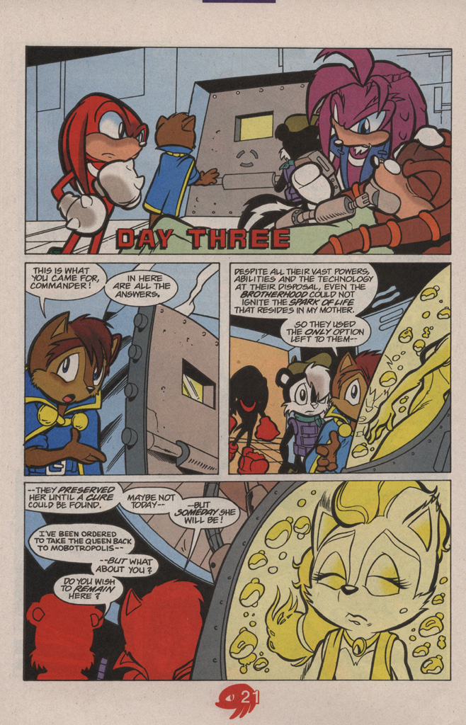 Read online Knuckles the Echidna comic -  Issue #21 - 28