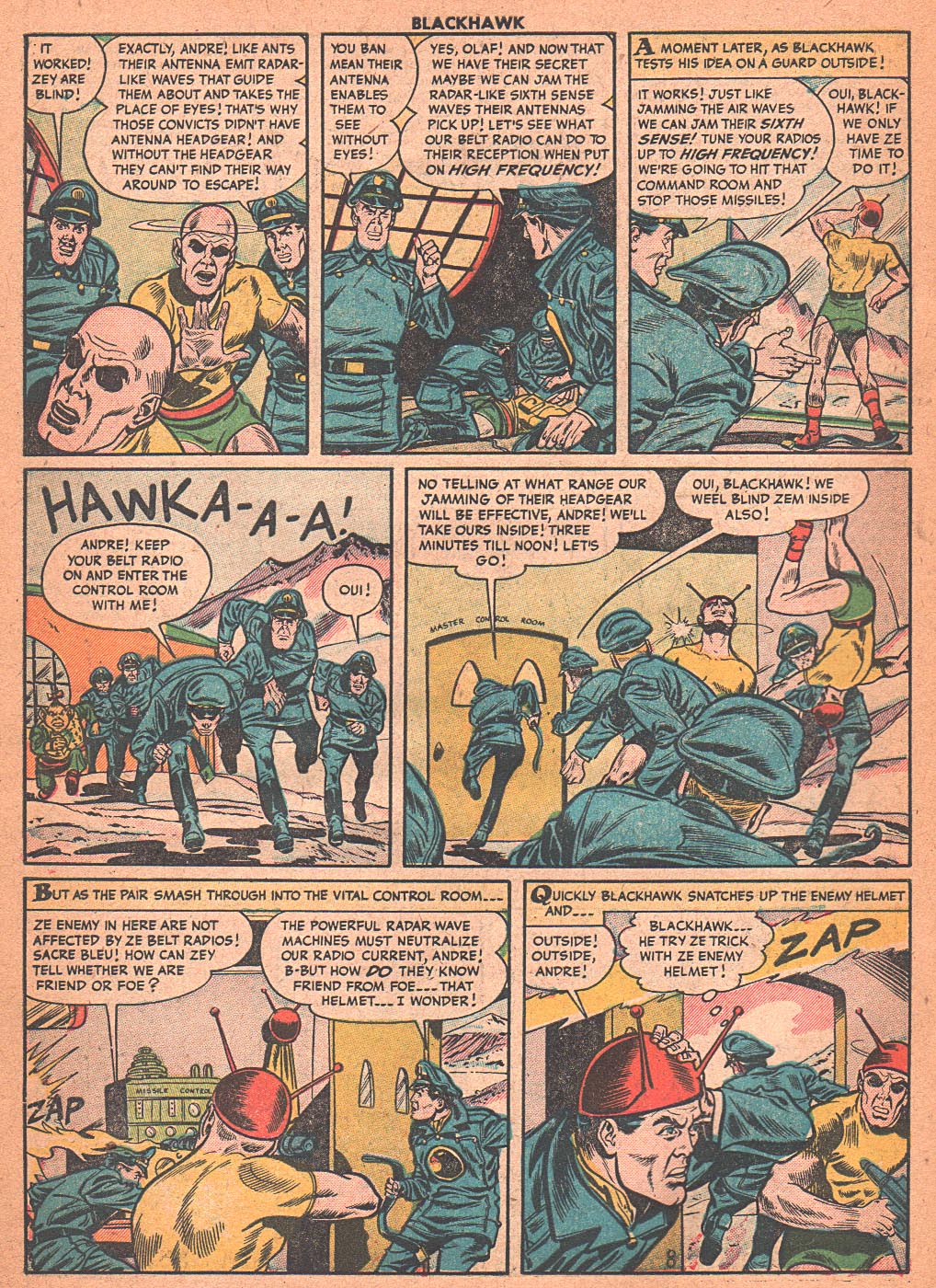 Read online Blackhawk (1957) comic -  Issue #89 - 10