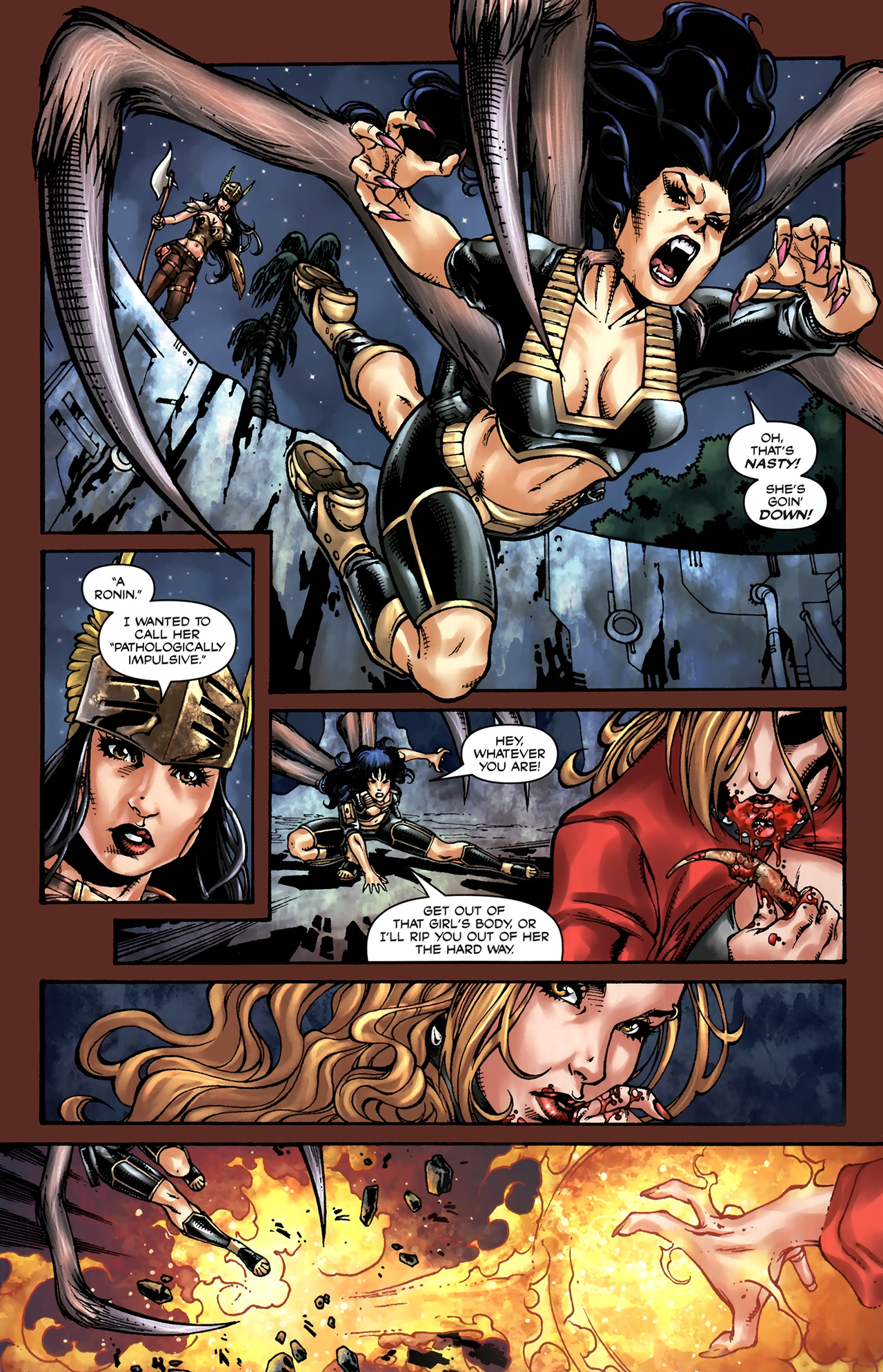 Read online War Goddess comic -  Issue #1 - 13
