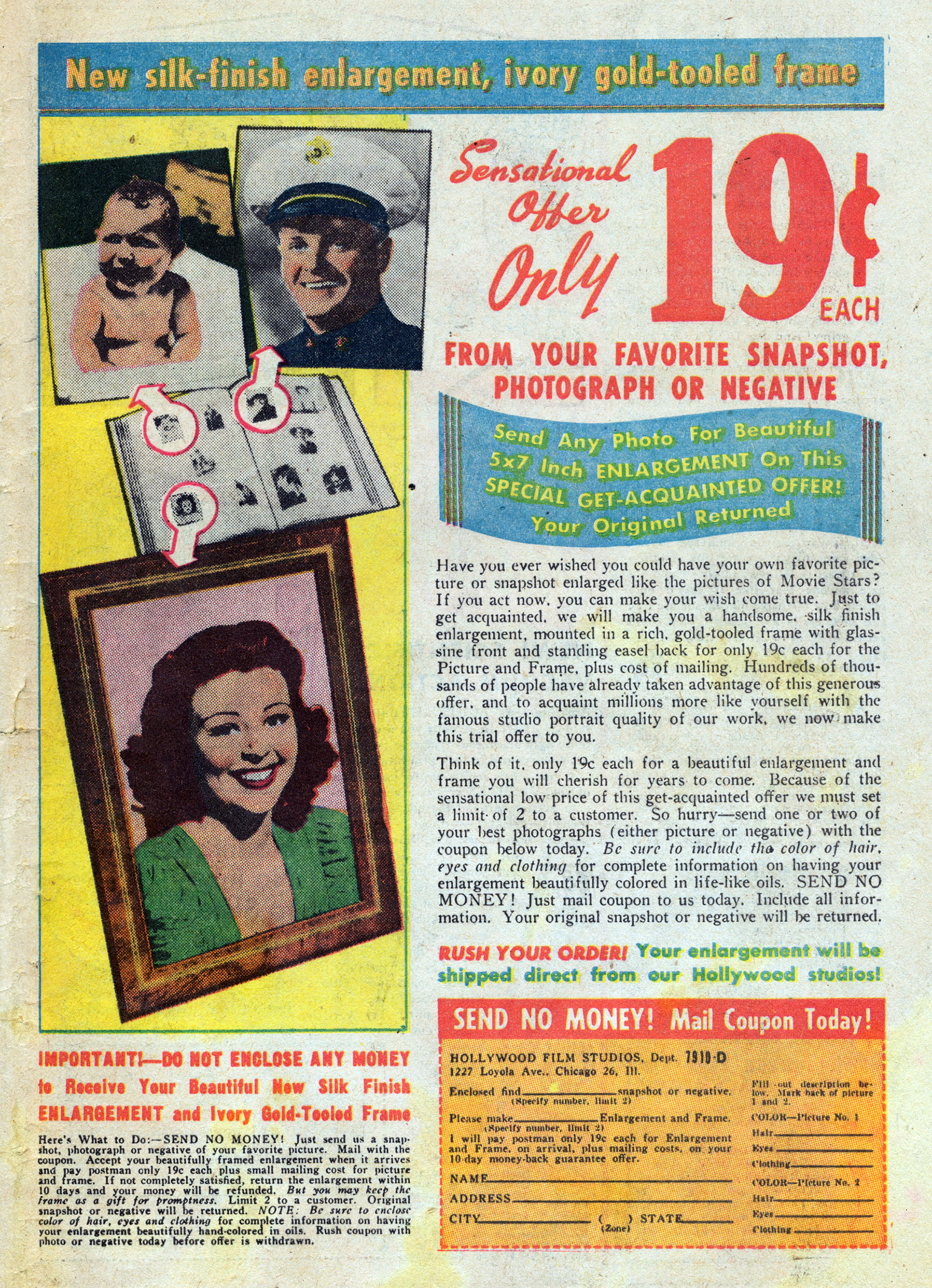 Read online Hedy Of Hollywood Comics comic -  Issue #40 - 33