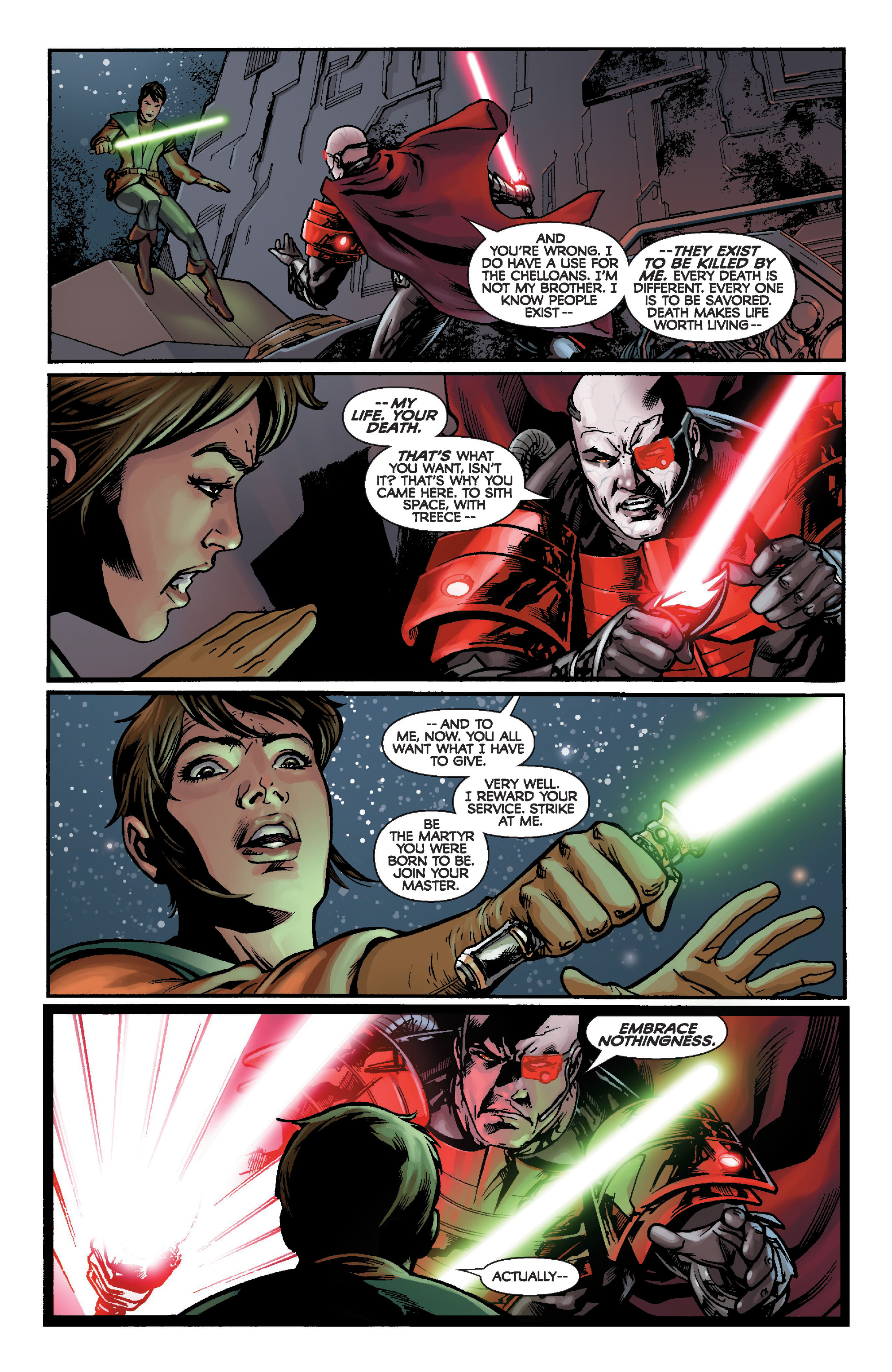 Read online Star Wars Legends: The Old Republic - Epic Collection comic -  Issue # TPB 5 (Part 1) - 66