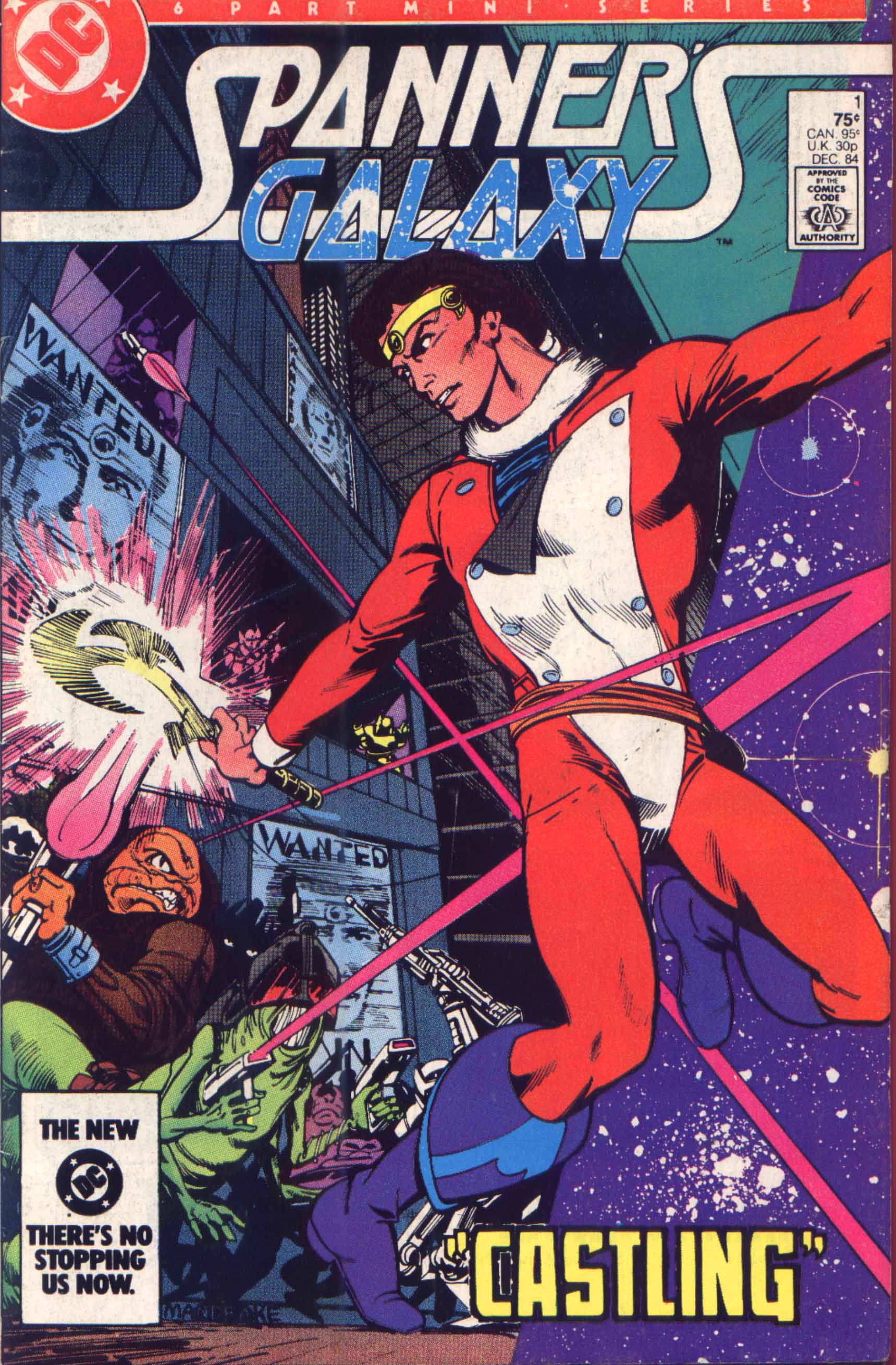 Read online Spanner's Galaxy comic -  Issue #1 - 1