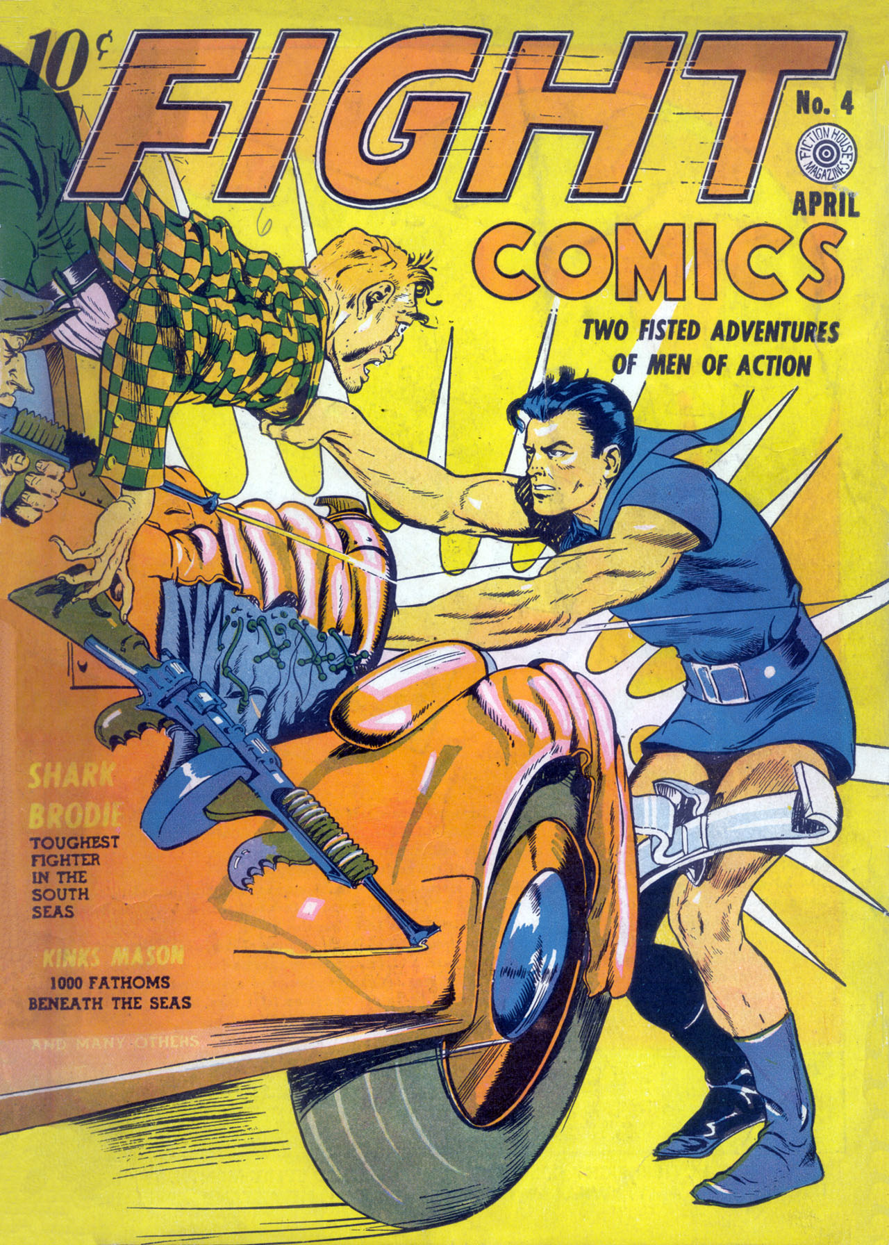 Read online Fight Comics comic -  Issue #4 - 1