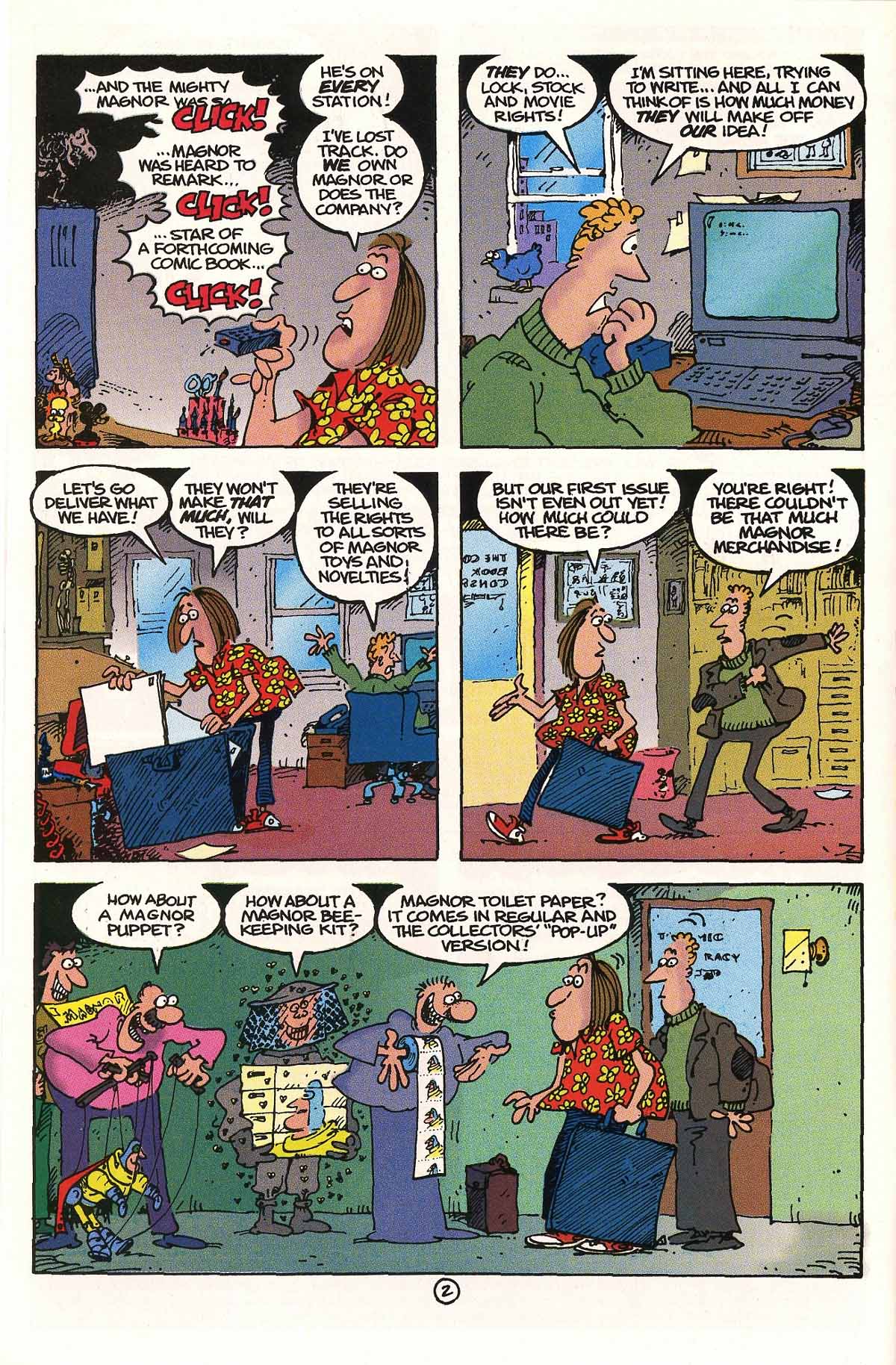 Read online The Mighty Magnor comic -  Issue #4 - 4