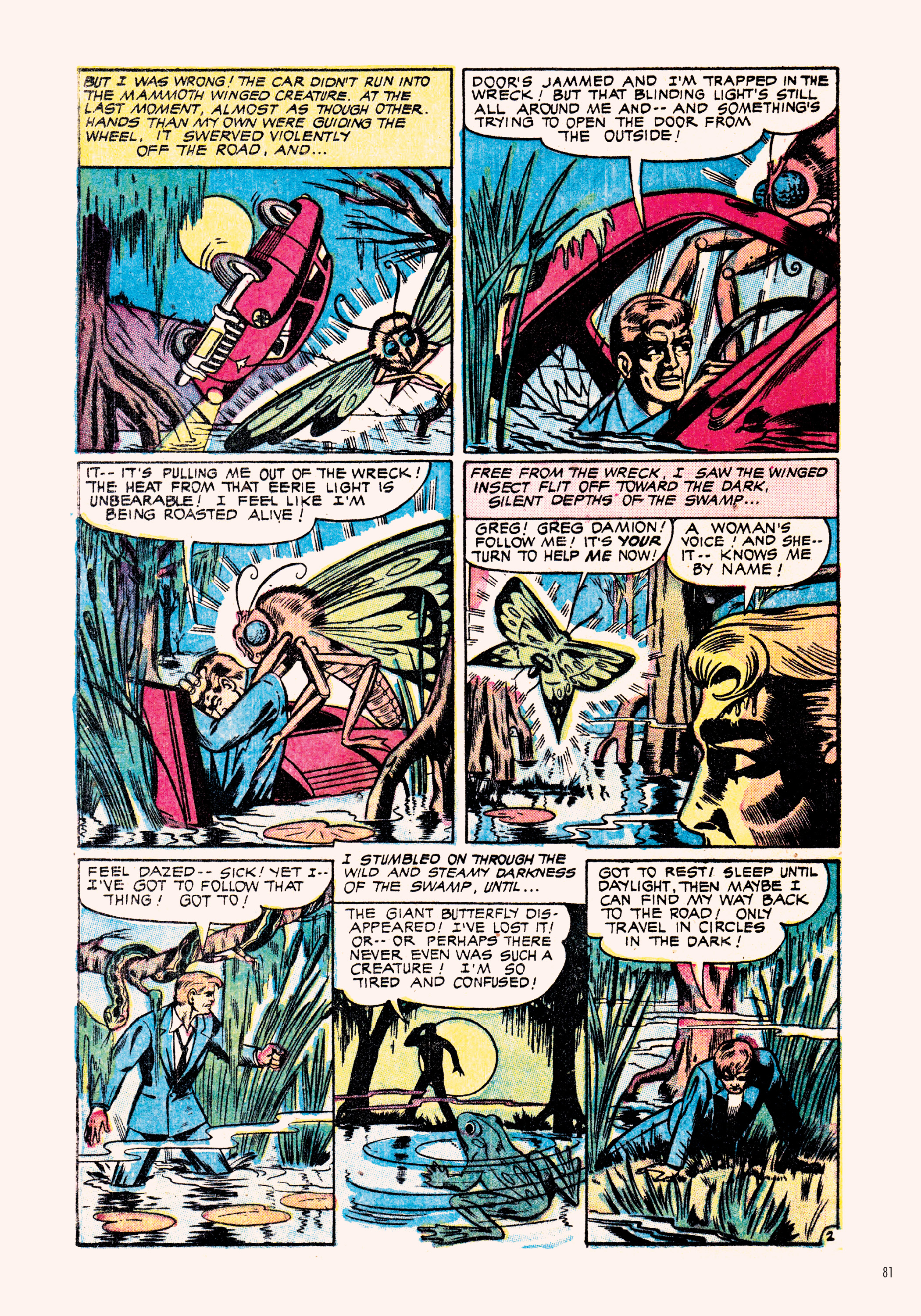 Read online Classic Monsters of Pre-Code Horror Comics: Swamp Monsters comic -  Issue # TPB - 81