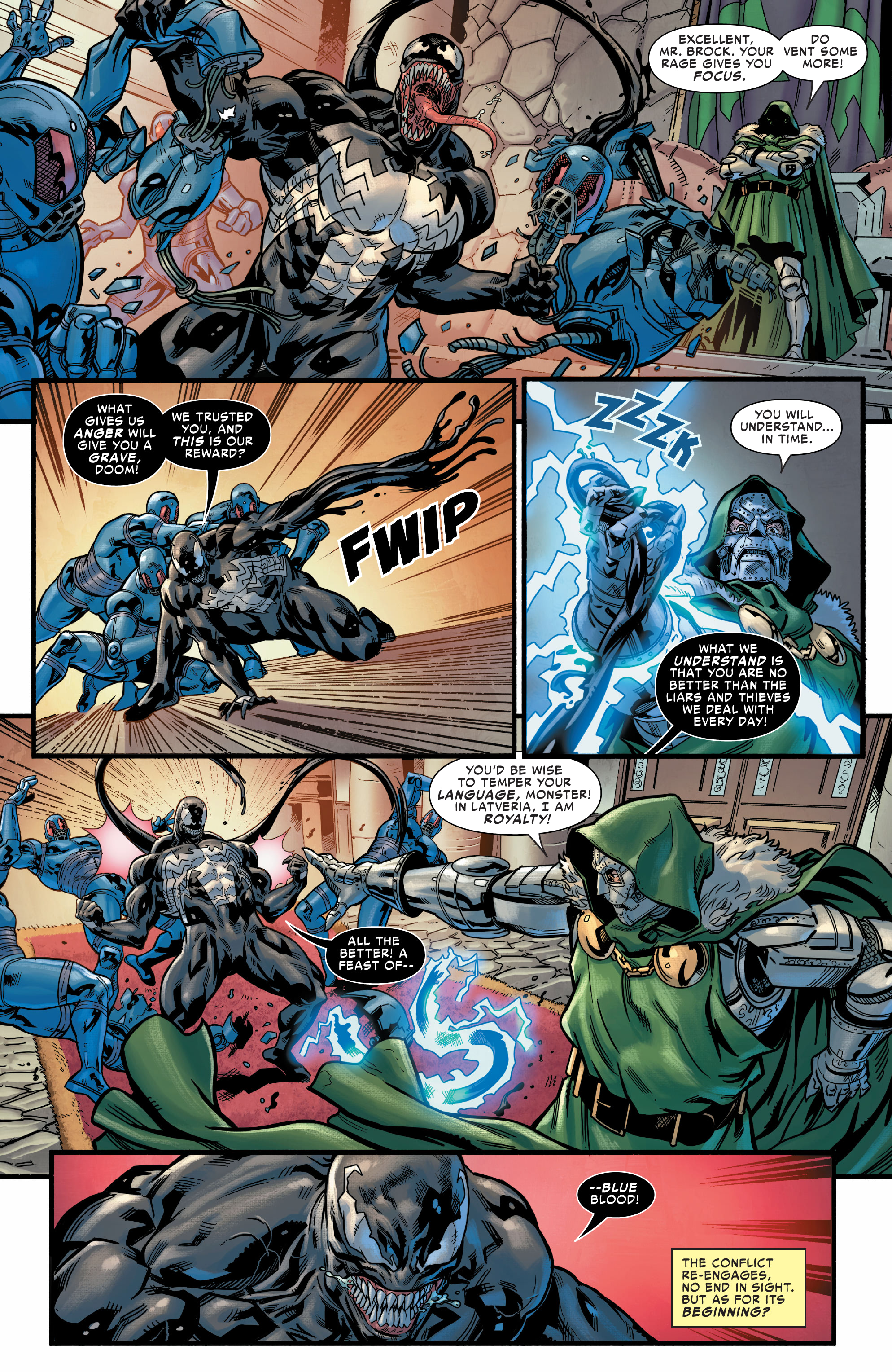 Read online Venom: Lethal Protector ll comic -  Issue #4 - 4