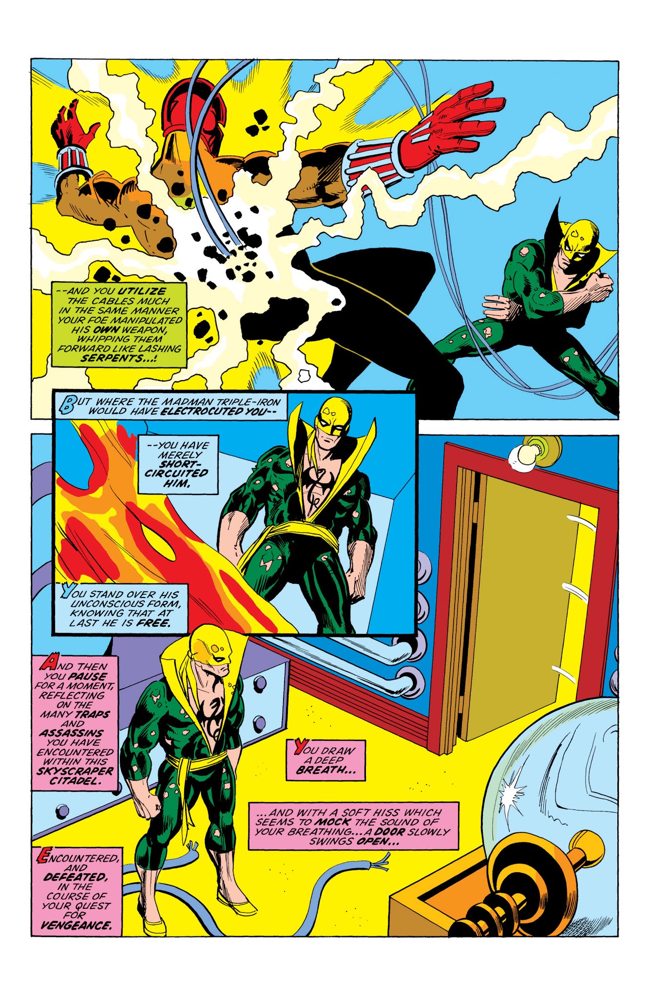 Read online Marvel Masterworks: Iron Fist comic -  Issue # TPB 1 (Part 1) - 70