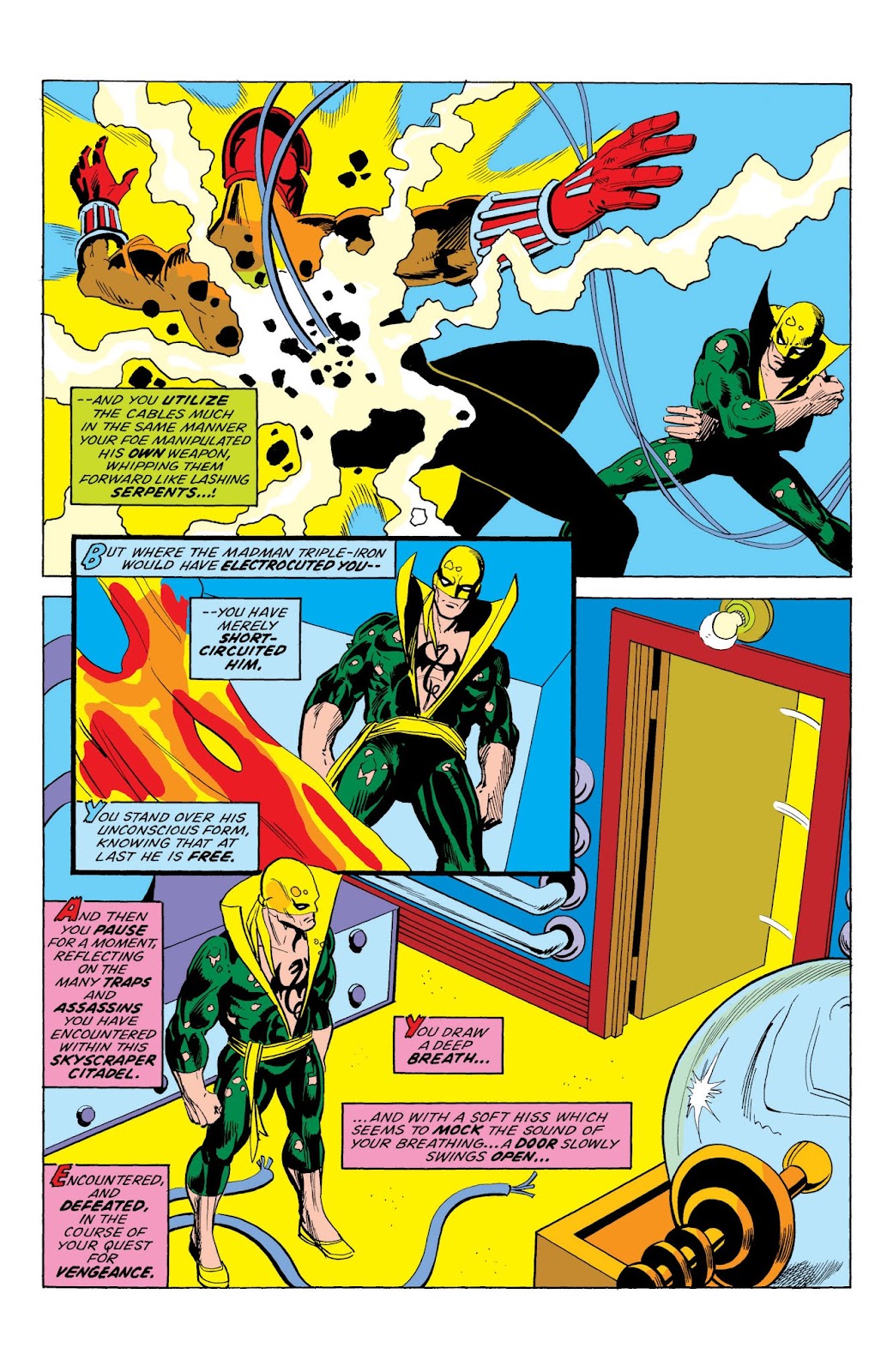 Marvel Masterworks: Iron Fist issue TPB 1 (Part 1) - Page 70