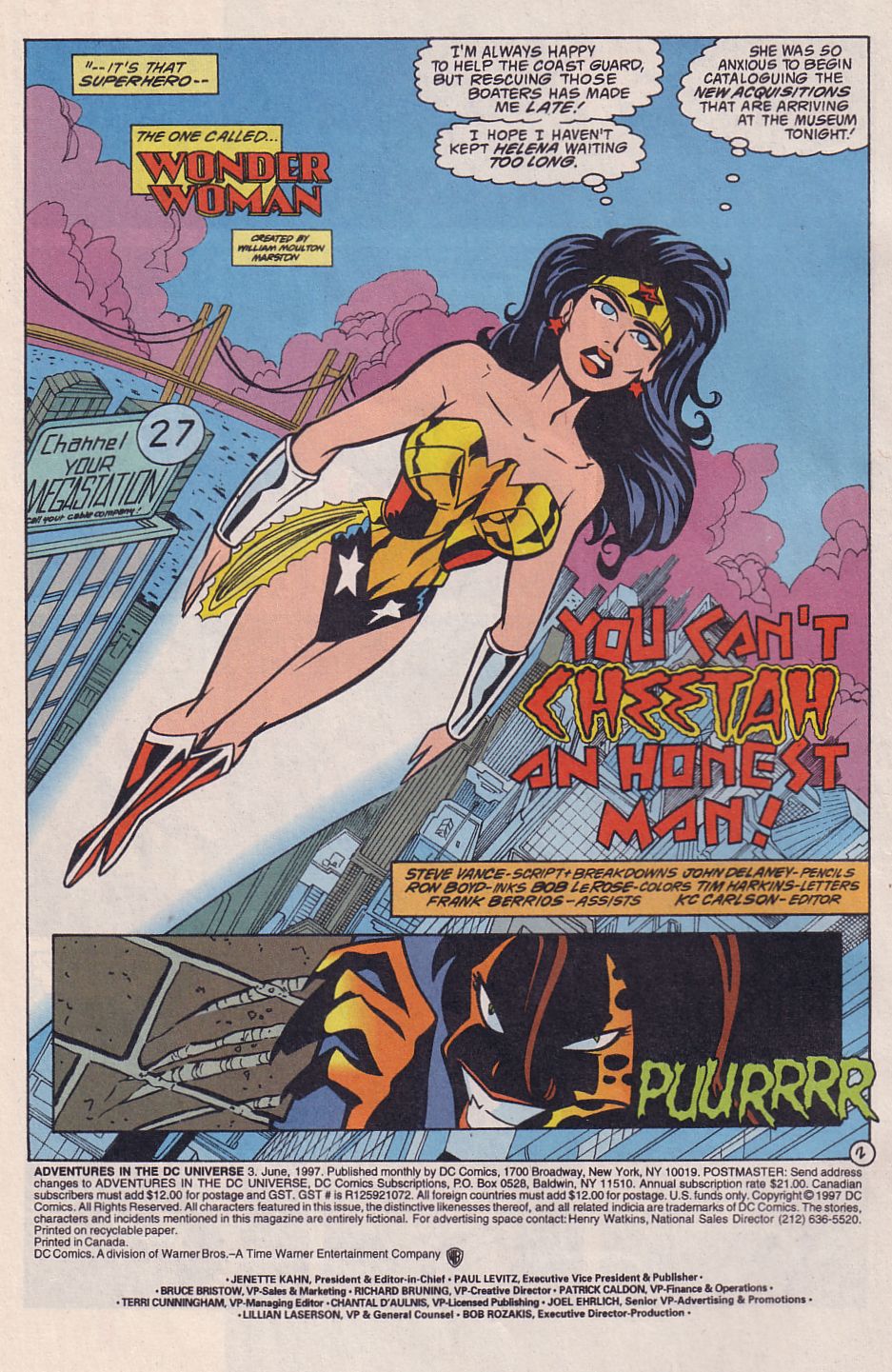 Read online Adventures in the DC Universe comic -  Issue #3 - 3