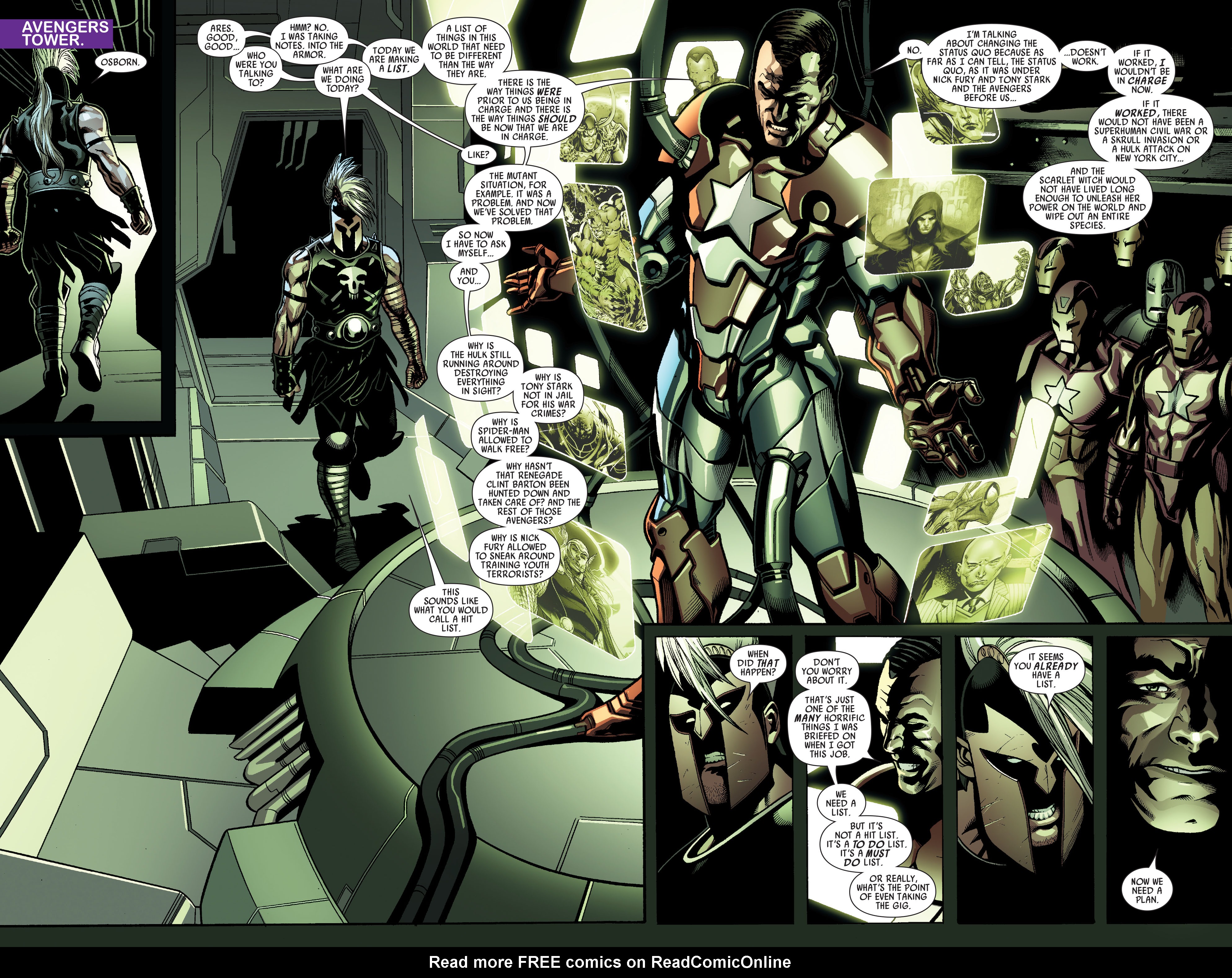 Read online Dark Reign: The List - Avengers comic -  Issue # Full - 3