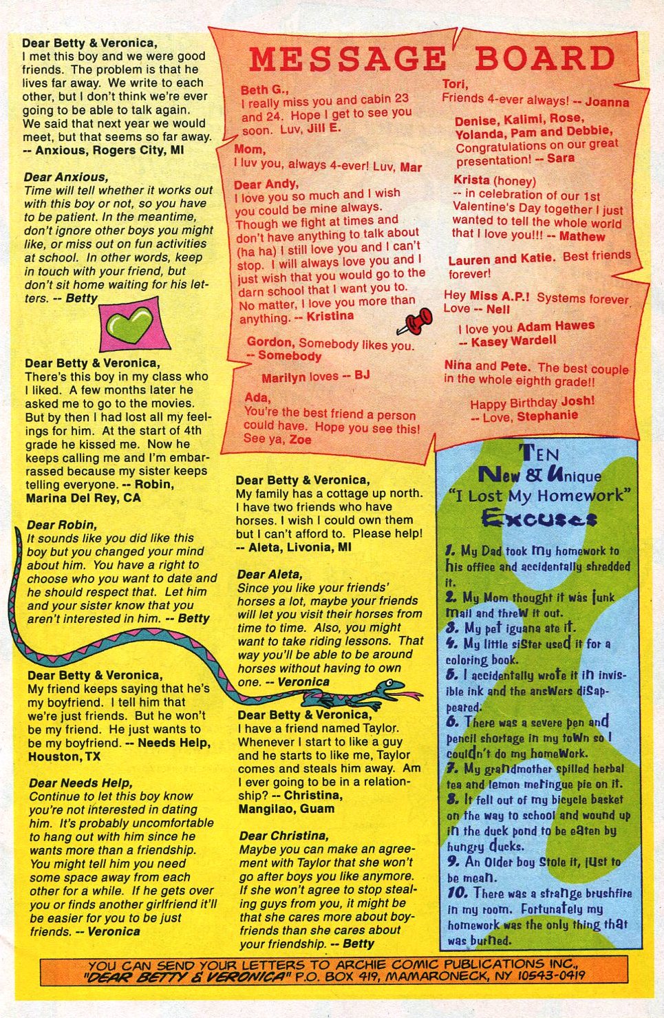Read online Betty and Veronica (1987) comic -  Issue #110 - 11