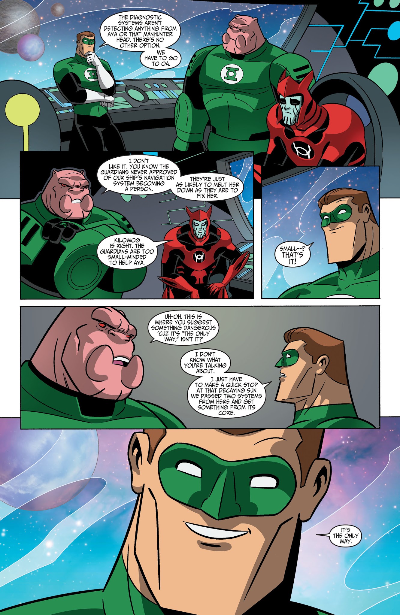 Read online Green Lantern: The Animated Series comic -  Issue #14 - 7